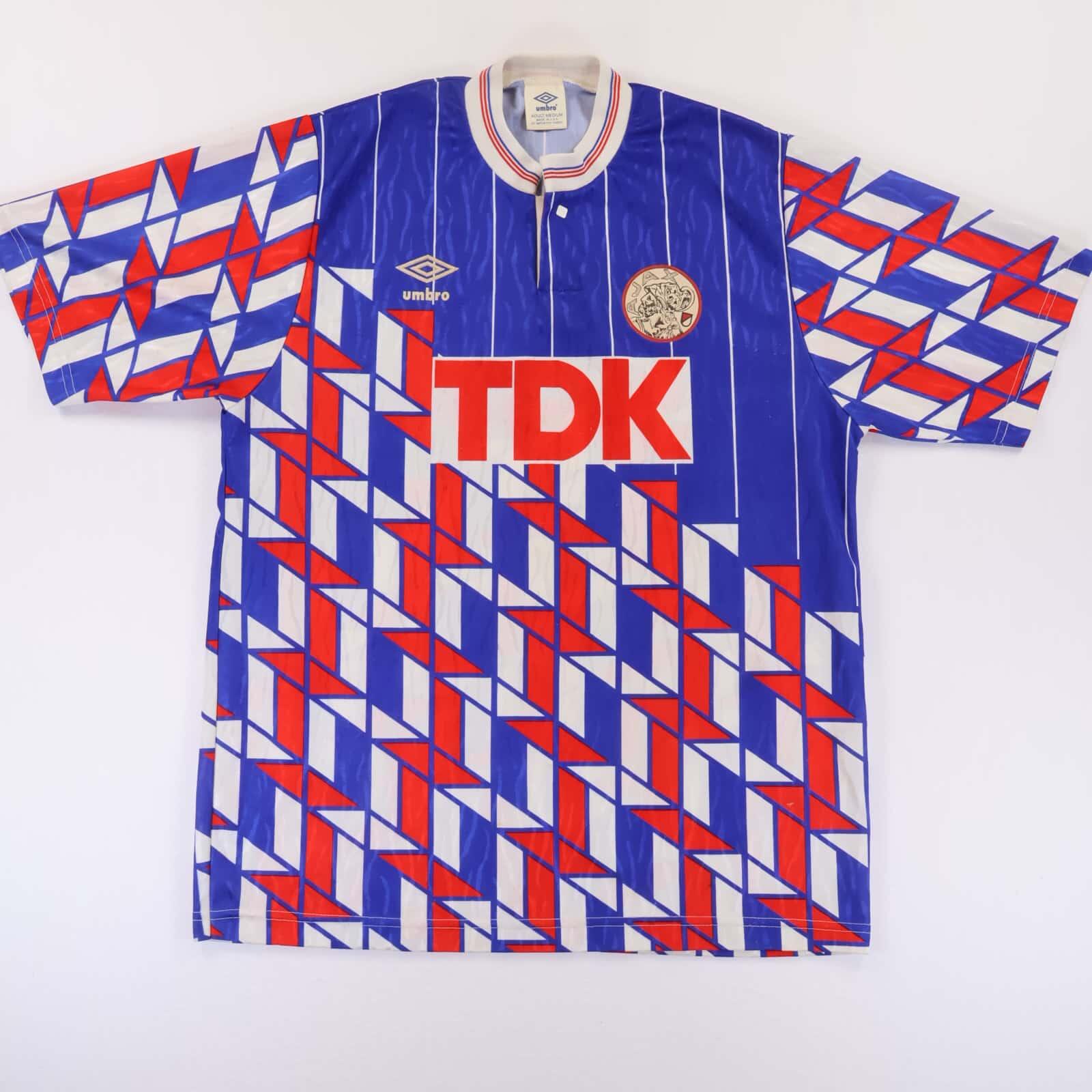 Ajax 1989/90 Away Shirt - M- FRONT