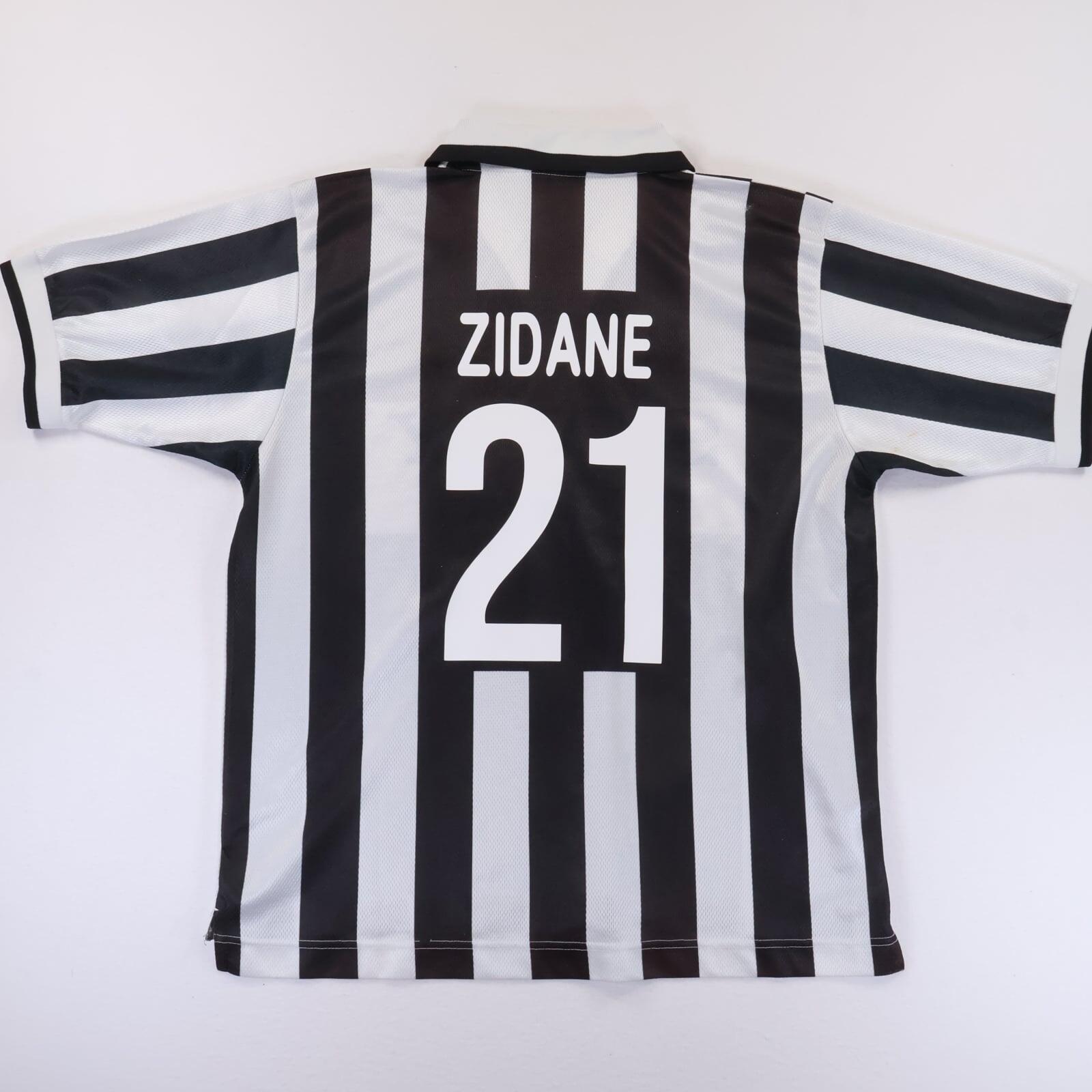 Juventus Zidane #2 1995/97 Home Shirt - M