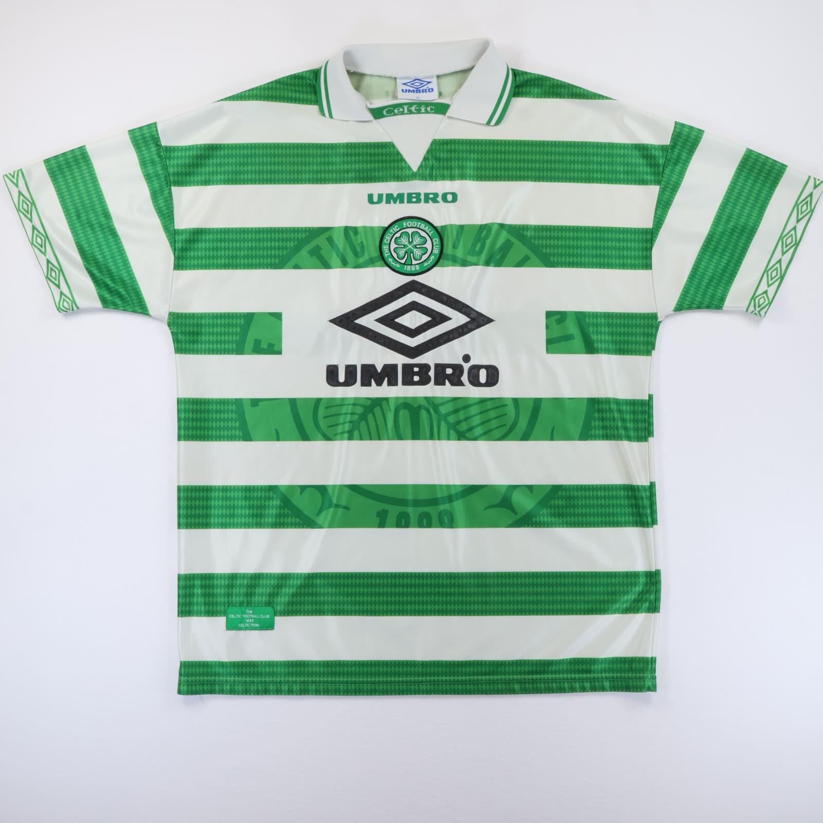 Celtic F.C 1997/99 Home Shirt - XL