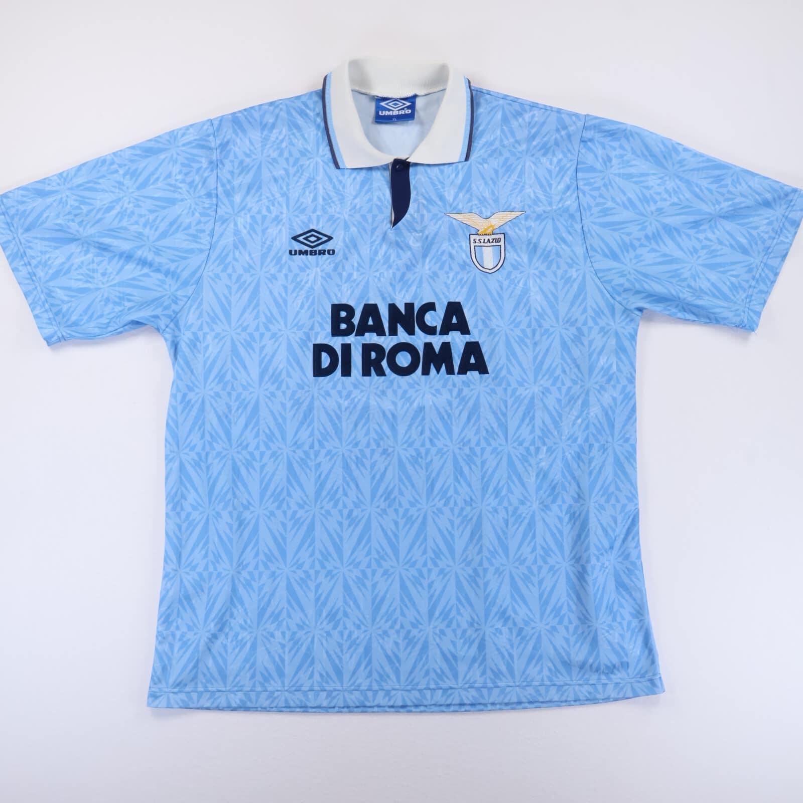S.S Lazio 1992/93 Home Shirt - XL