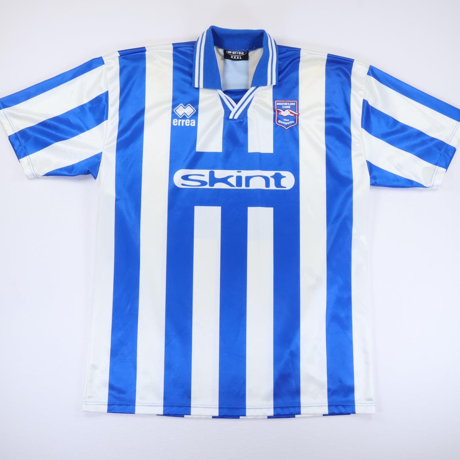 Brighton & Hove Albion F.C 1999/00 Home Shirt - XXXL