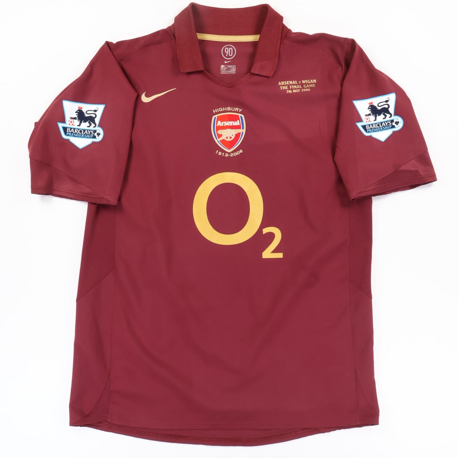 Arsenal Fabregas #15 2005/06 Home Shirt - L