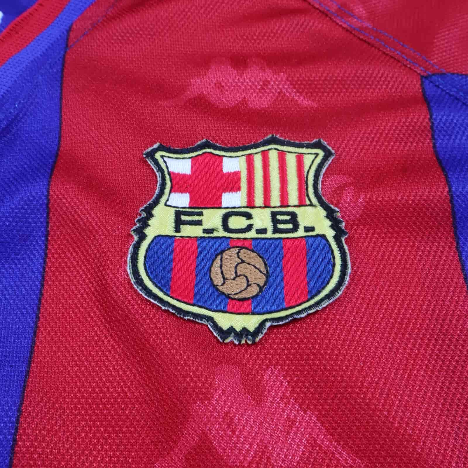 Barcelona Ronaldo #9 1995/97 Home Shirt - XL