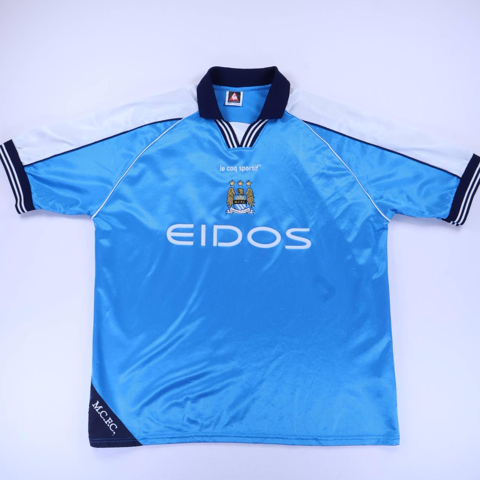 Manchester City 1999/01 Home Shirt - 2XL