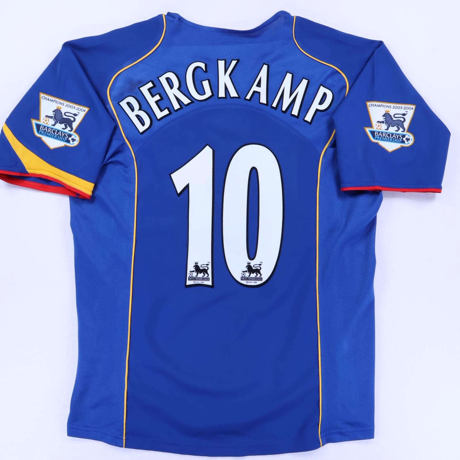 Arsenal Bergkamp #10 2004/05 Away Shirt - L