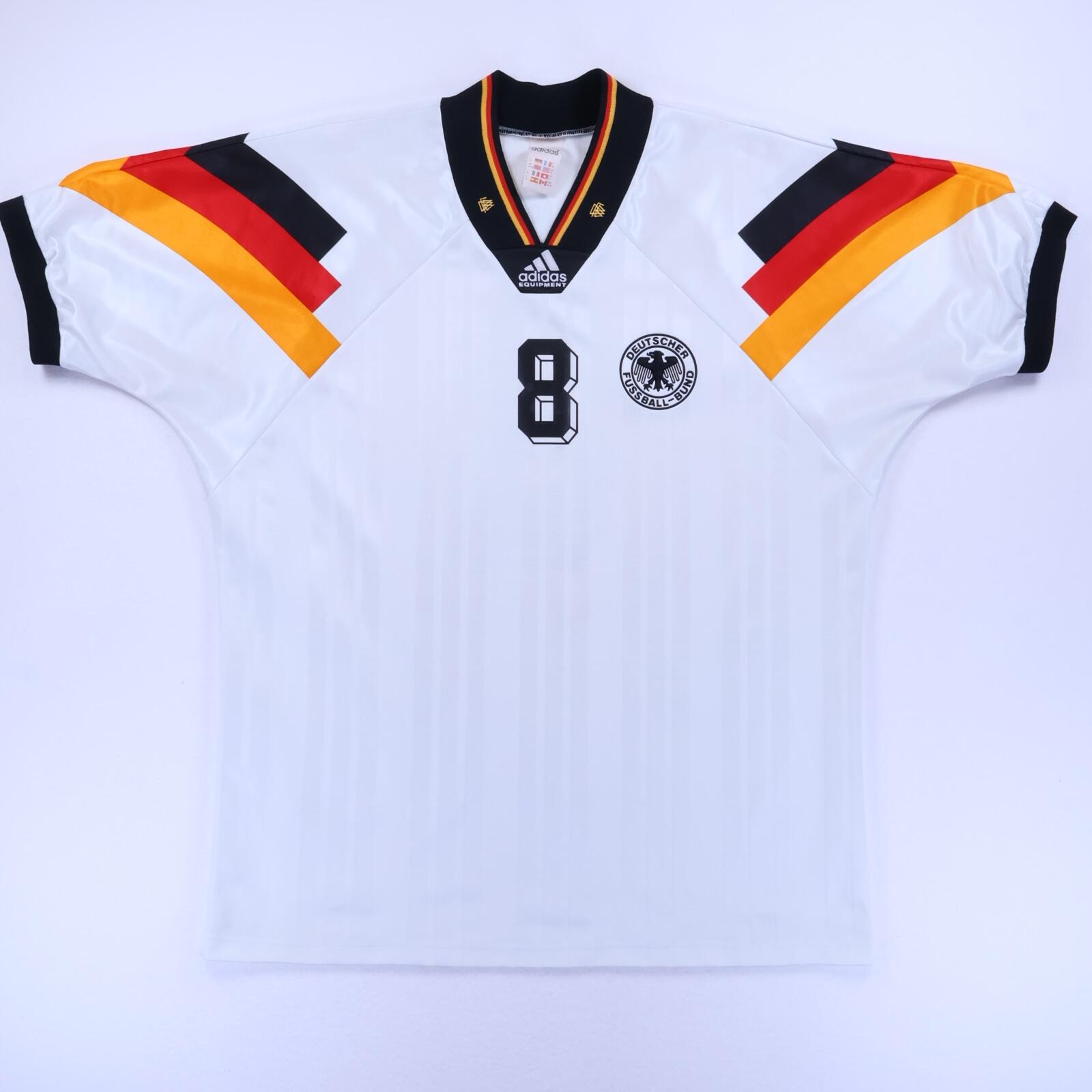 Germany Hassler #8 1992/94 Home Shirt - XL