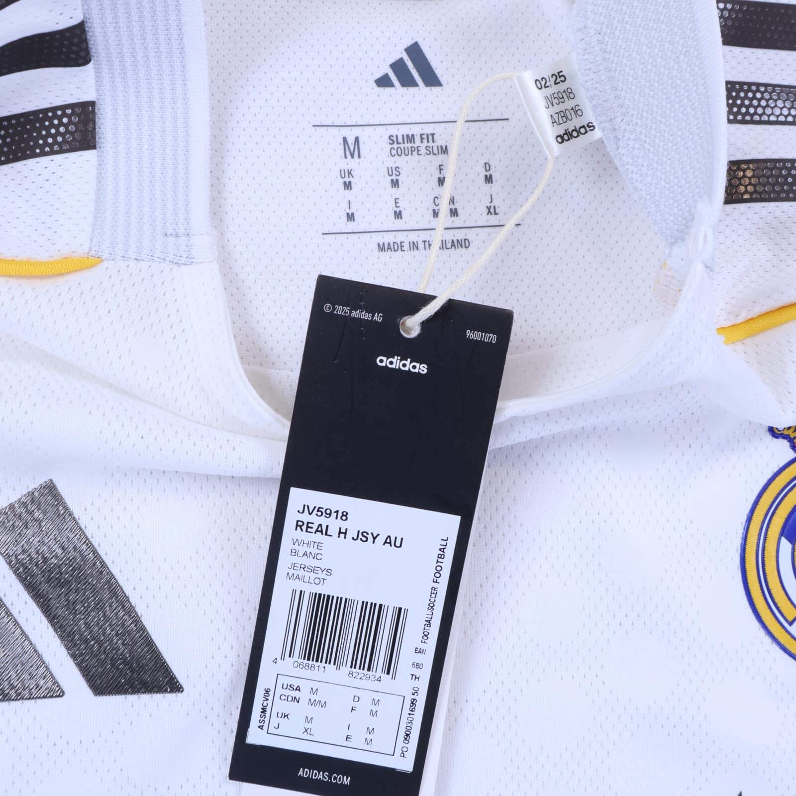 Real Madrid 2025/26 Home Shirt - M