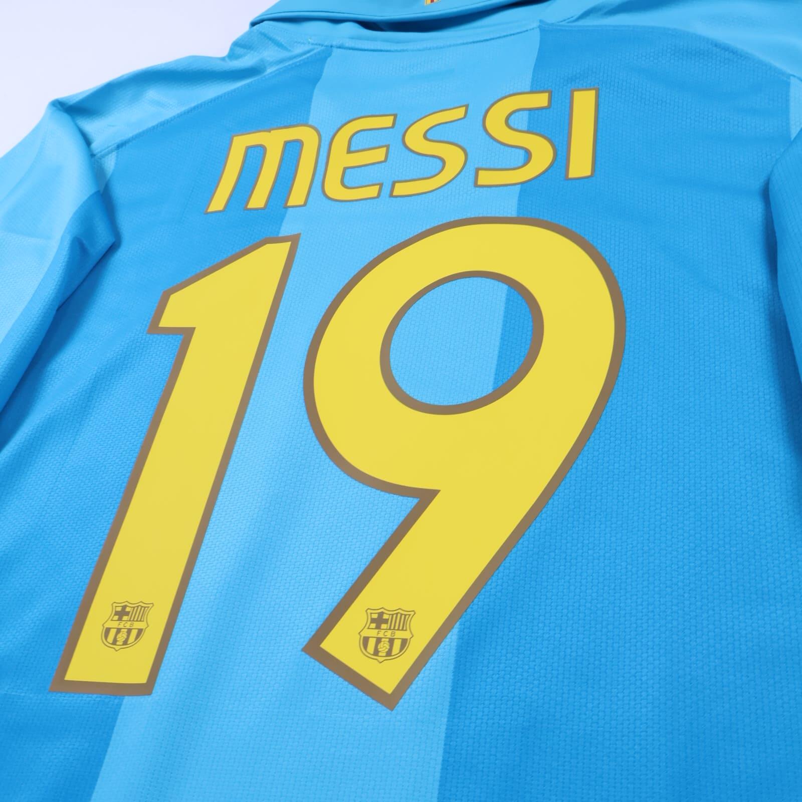Barcelona Messi #19 2007/08 Away Shirt - XL