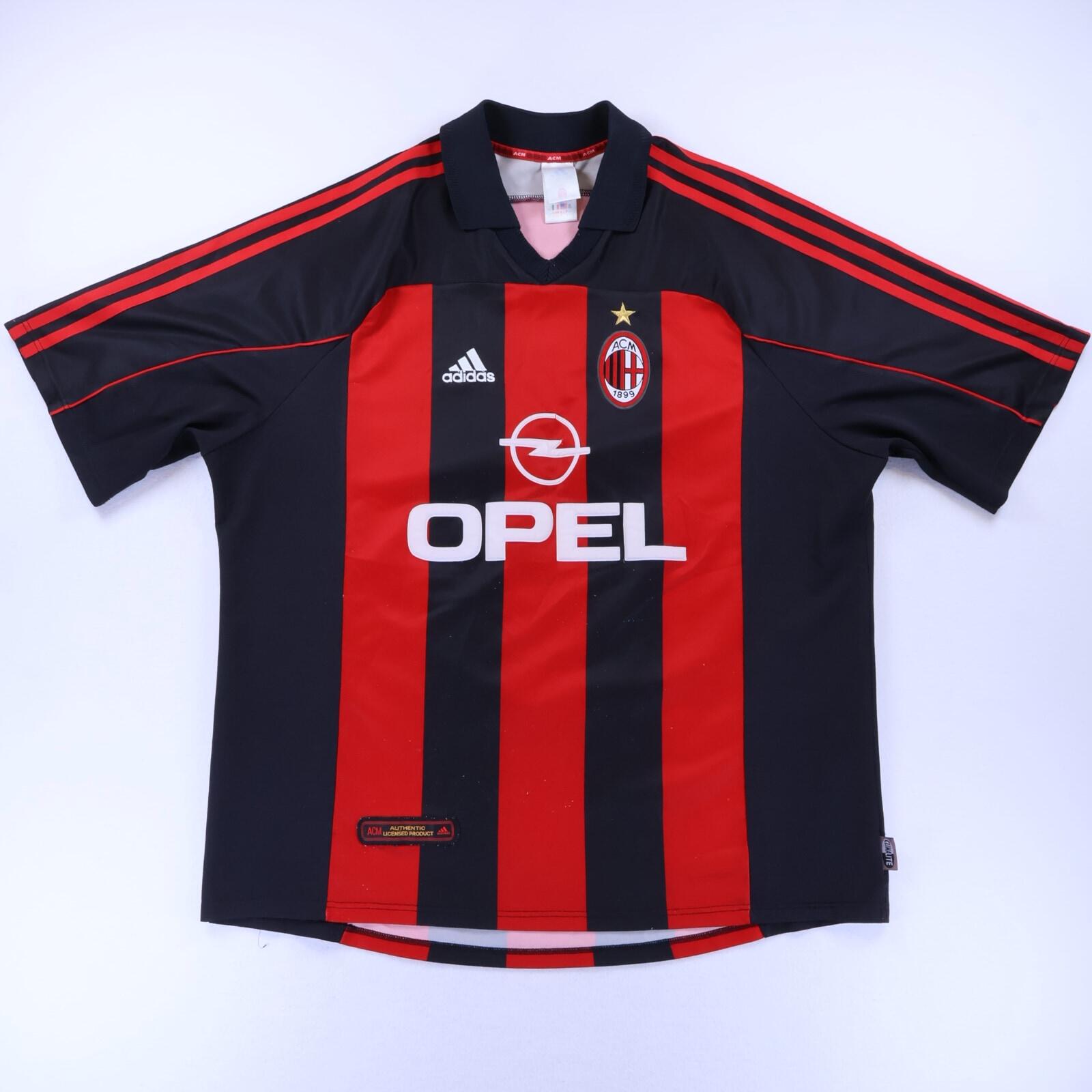 Ac Milan 2000/02 Home Shirt - XXL