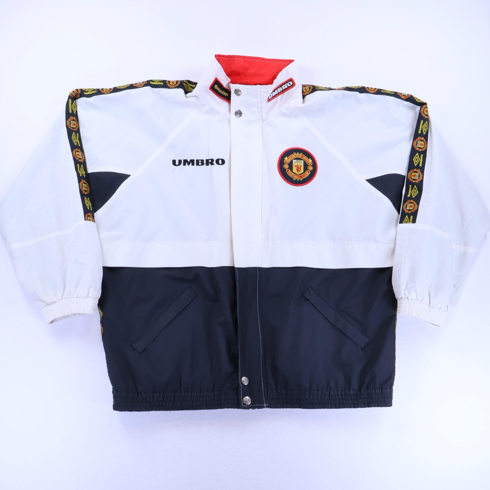 Manchester United 1996/97 Bench Coat - L