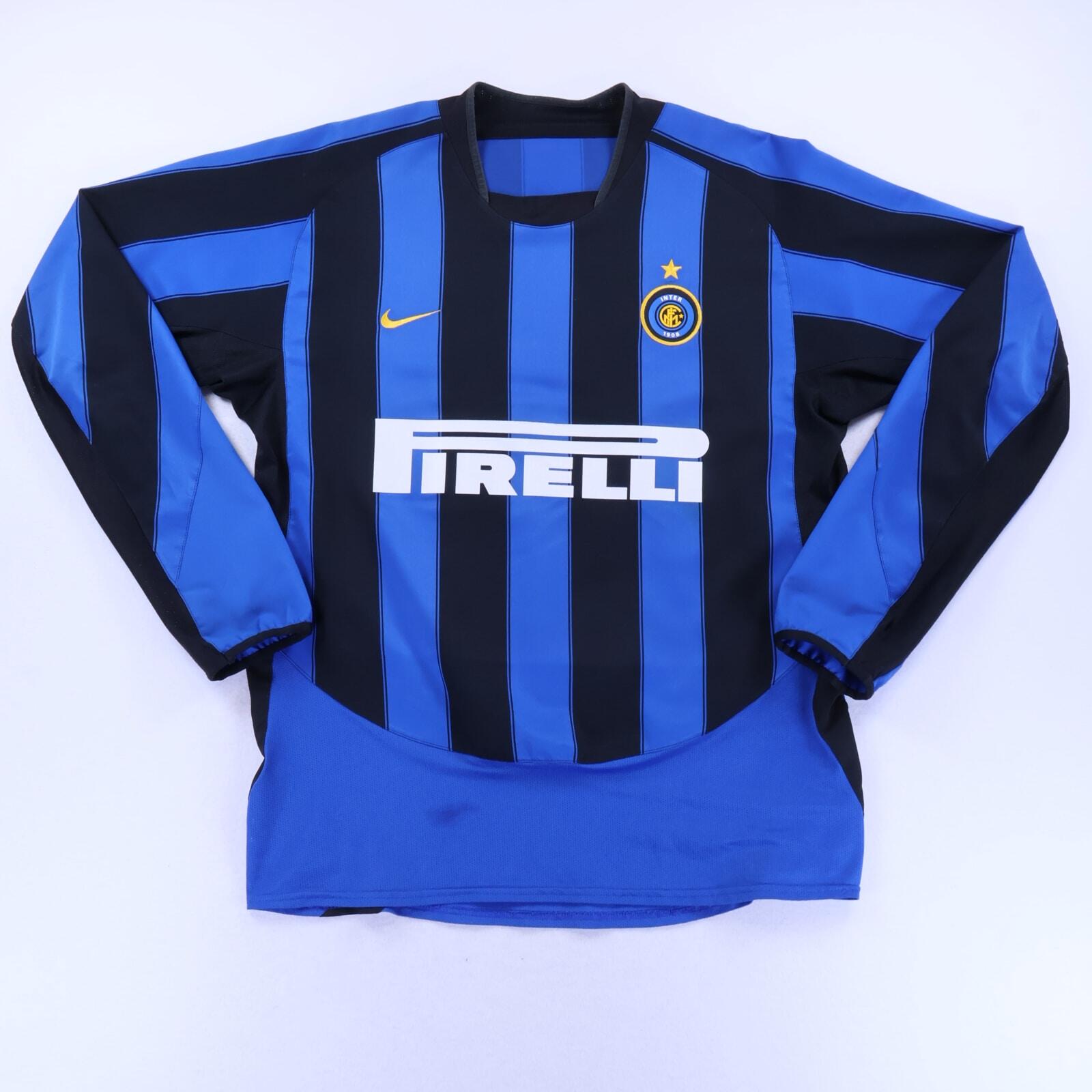 Inter Milan Marterazzi #23 2003/04 Home Shirt - XL