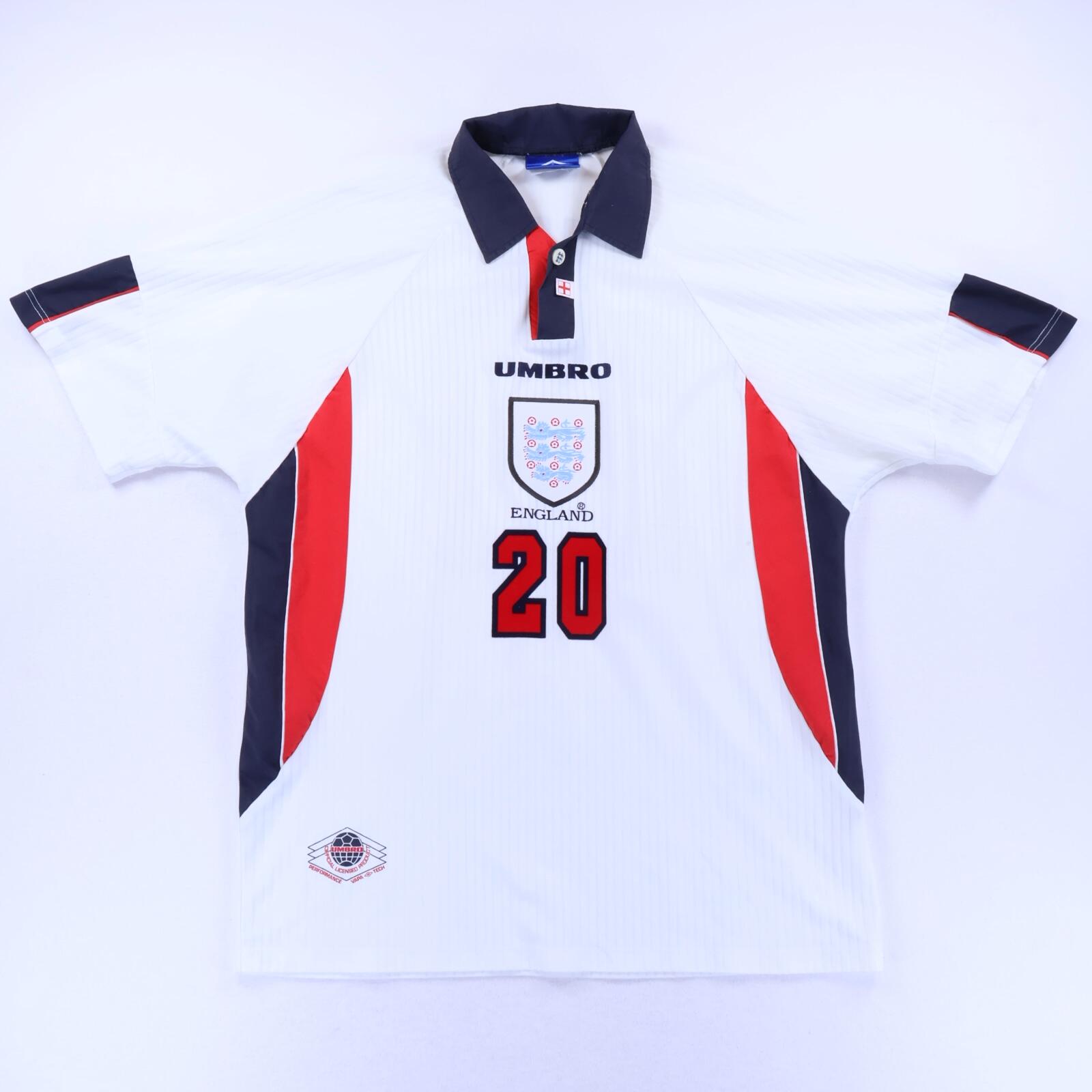 England Owen #20 1997/99 Home Shirt - XL
