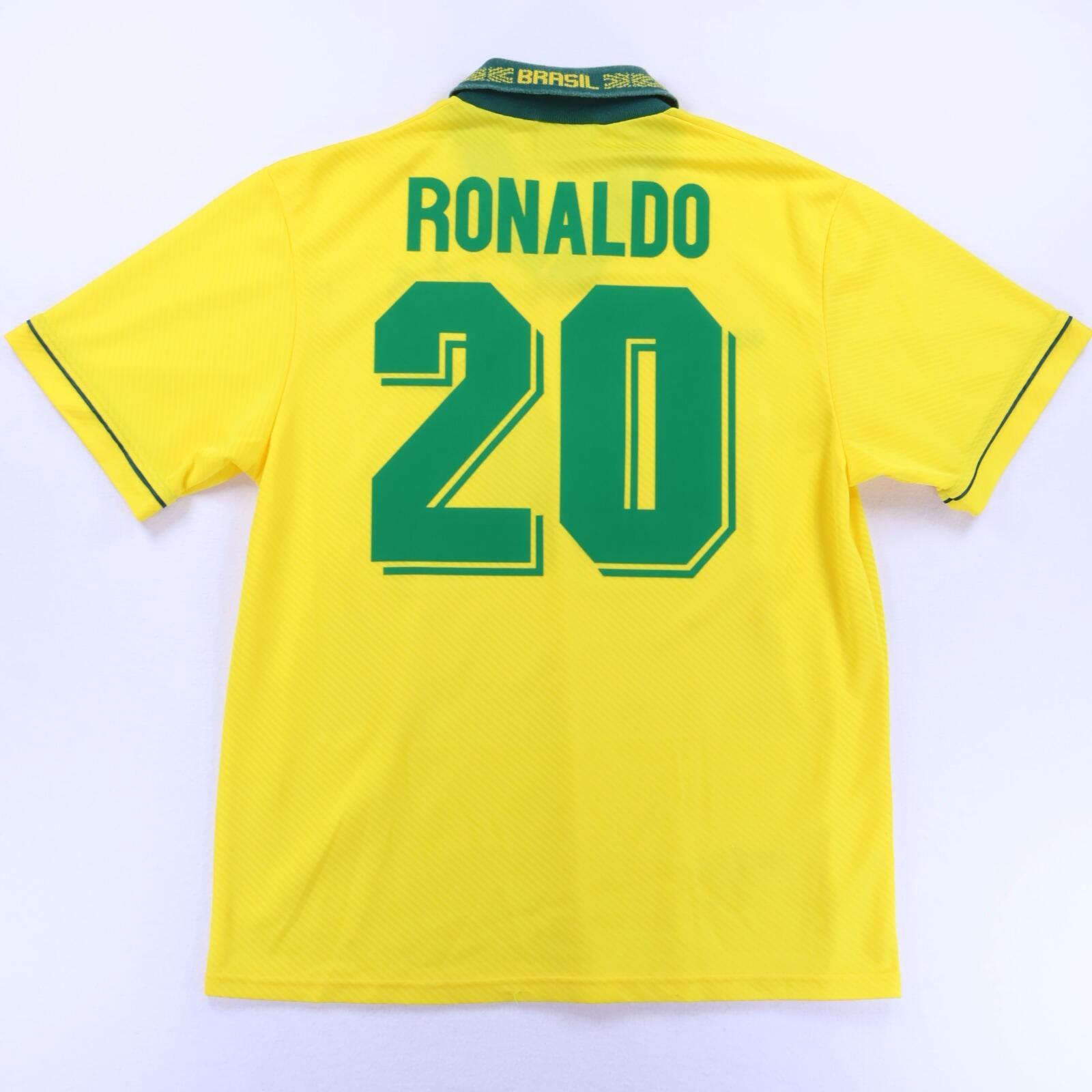 Brazil Ronaldo 1993/94 Home Shirt - L