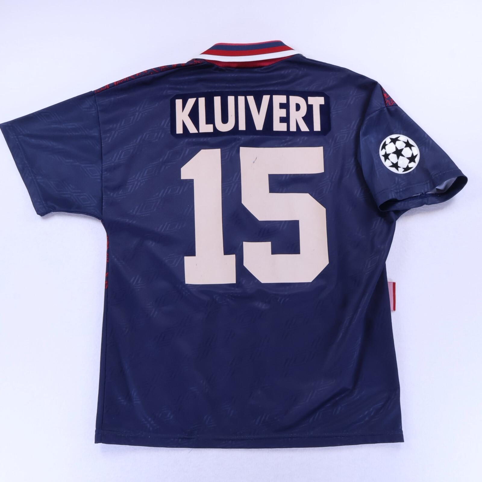 Ajax Kluivert #15 1994/95 Away Shirt - M- FRONT