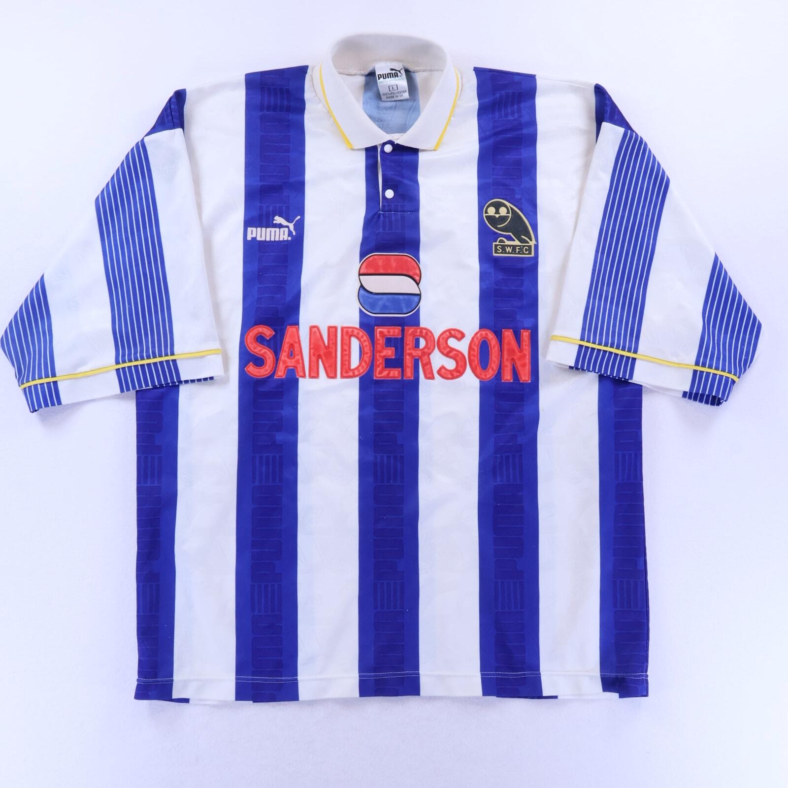 Sheffield Wednesday 1993/95 Home Shirt - L