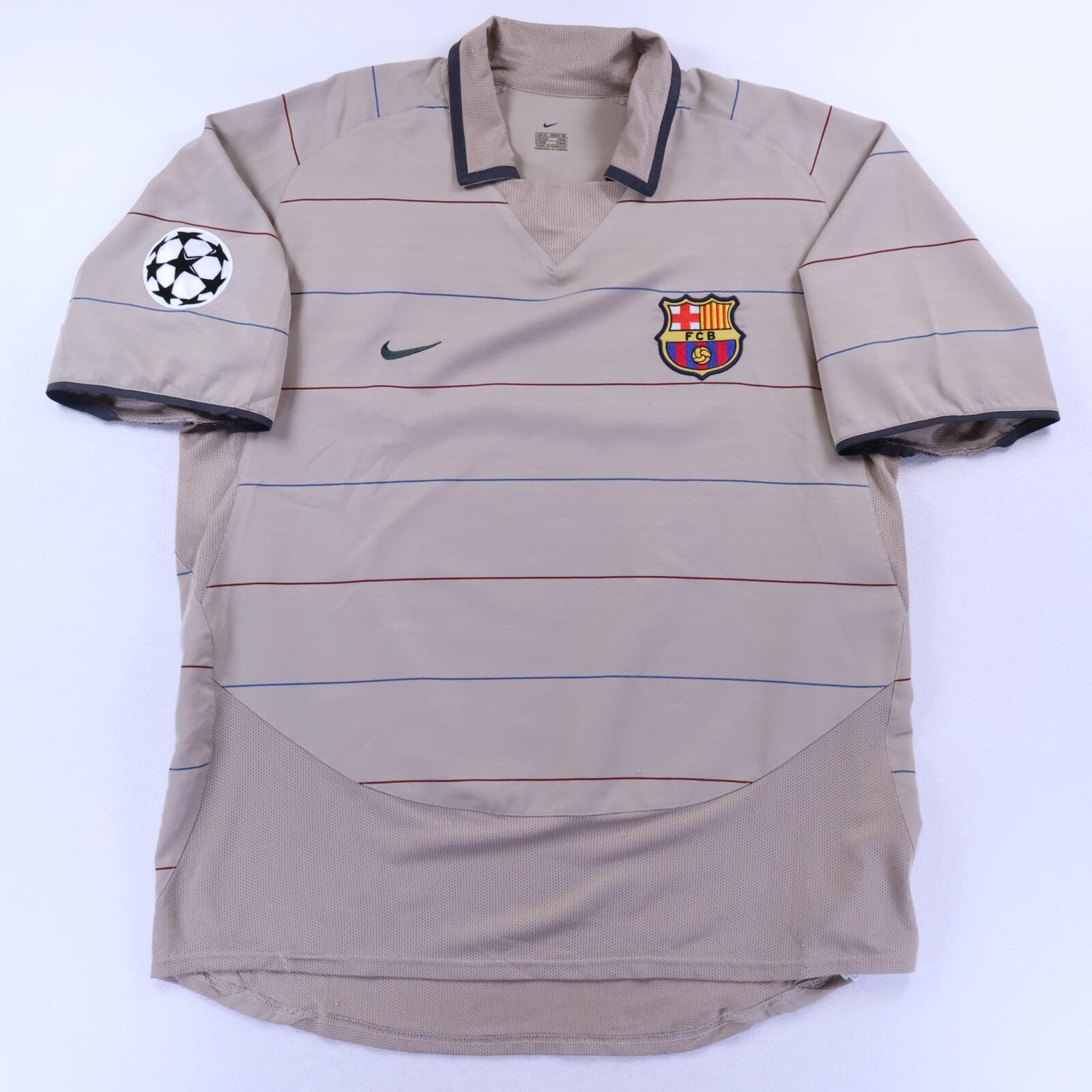 Barcelona Ronaldinho #10 2003/04 Away Shirt - XL