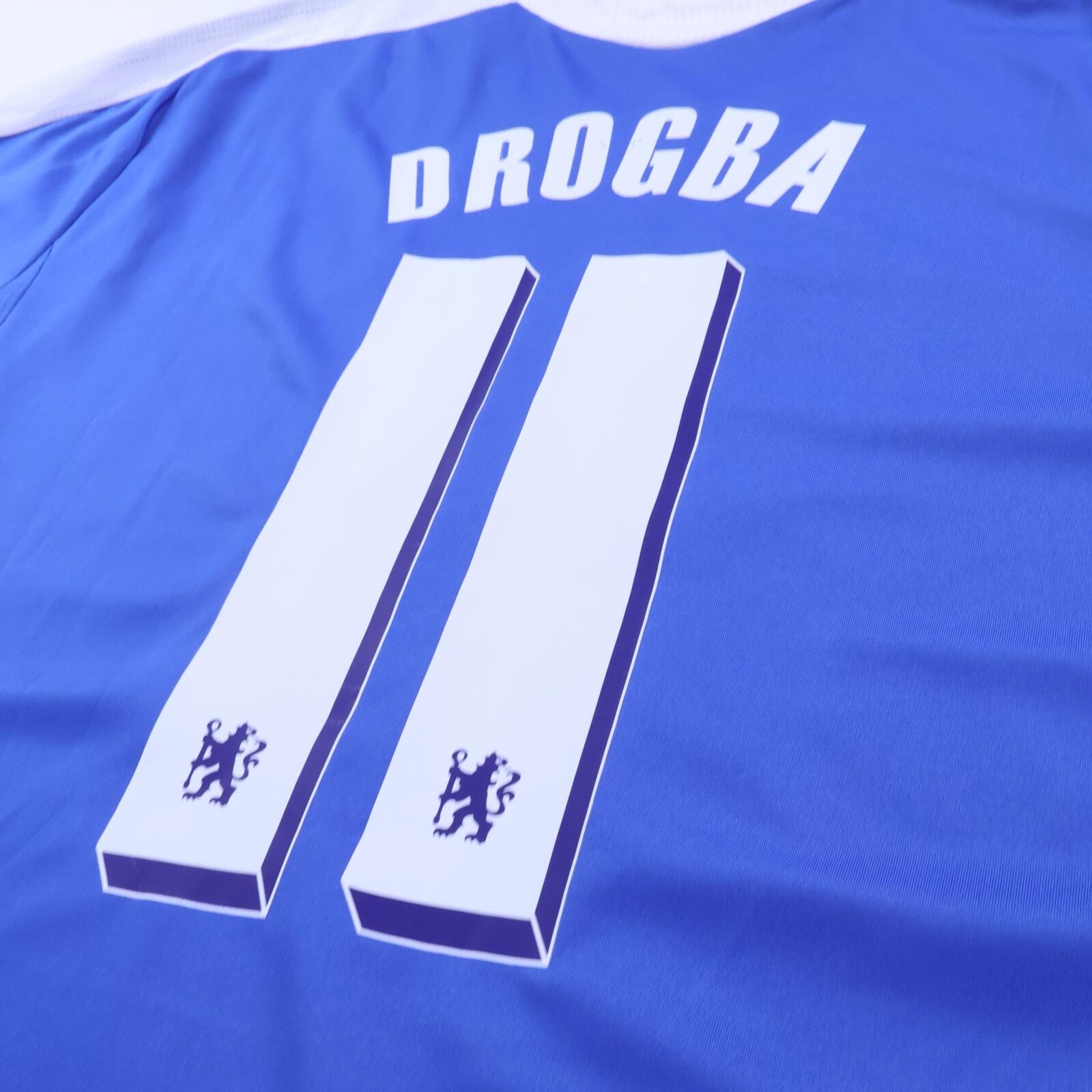 Chelsea Drogba #11 2011/12 Home Shirt - XL