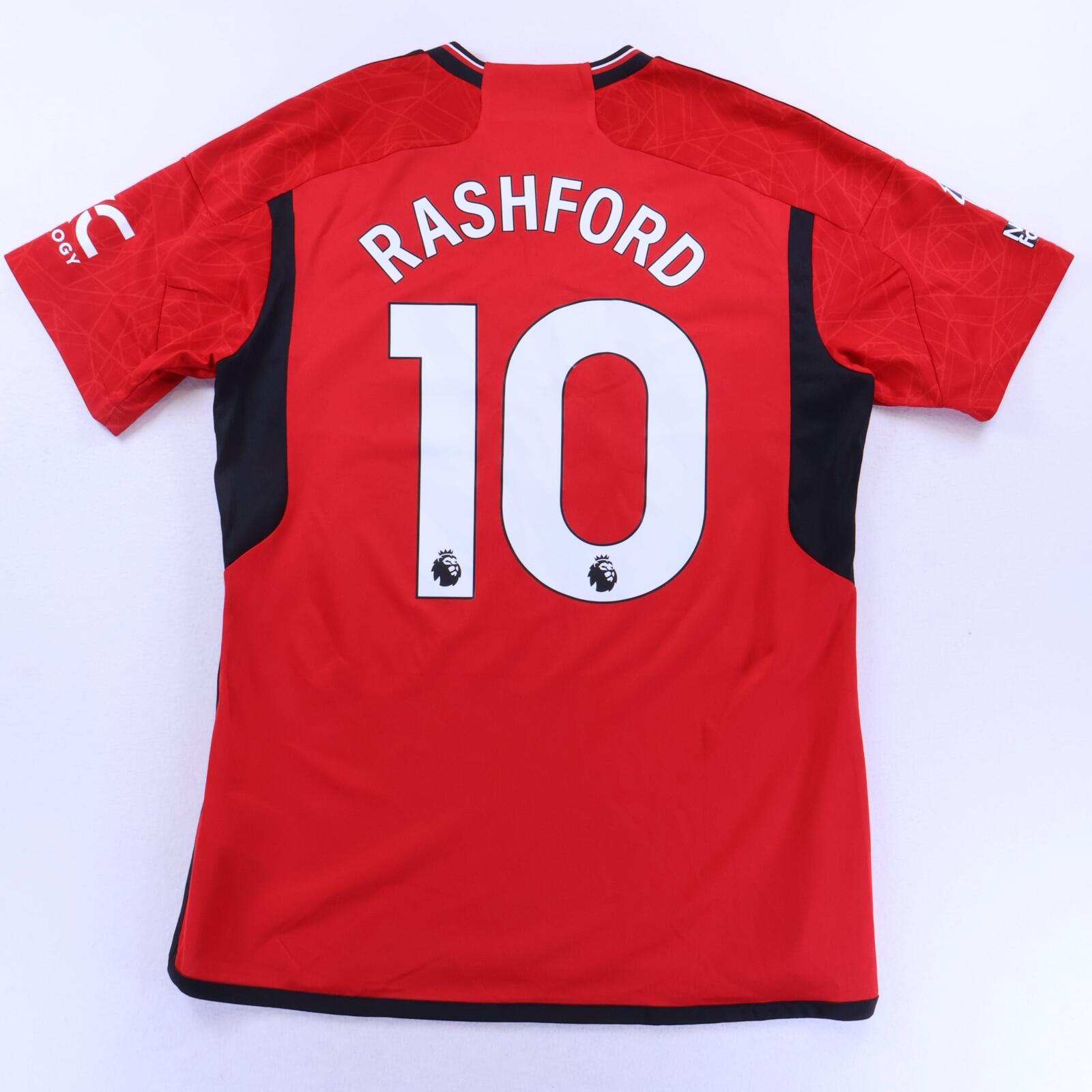 Manchester United Rashford #10 2023/24 Home Shirt - L