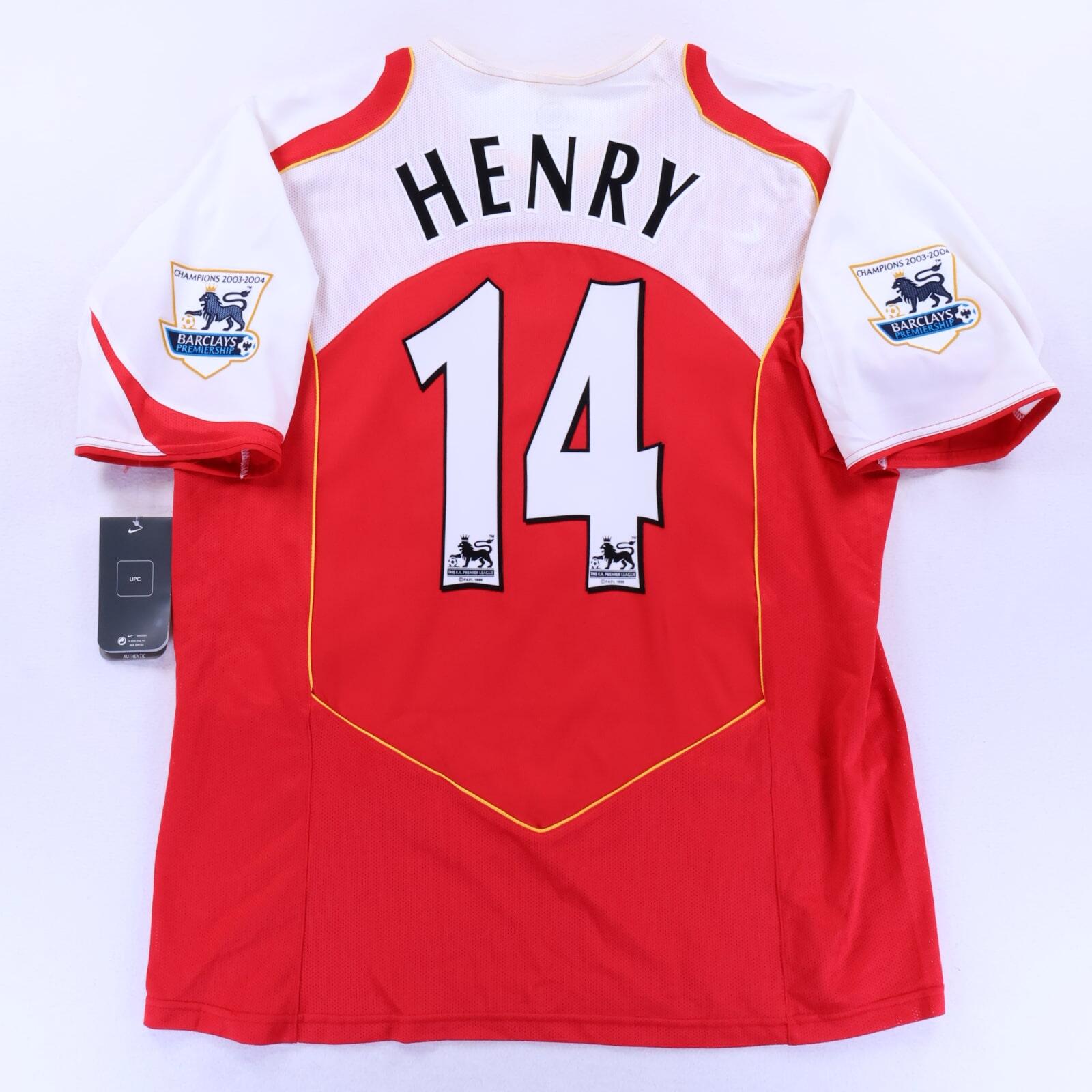 Arsenal Henry #14 2004/05 Home Full Kit - XL