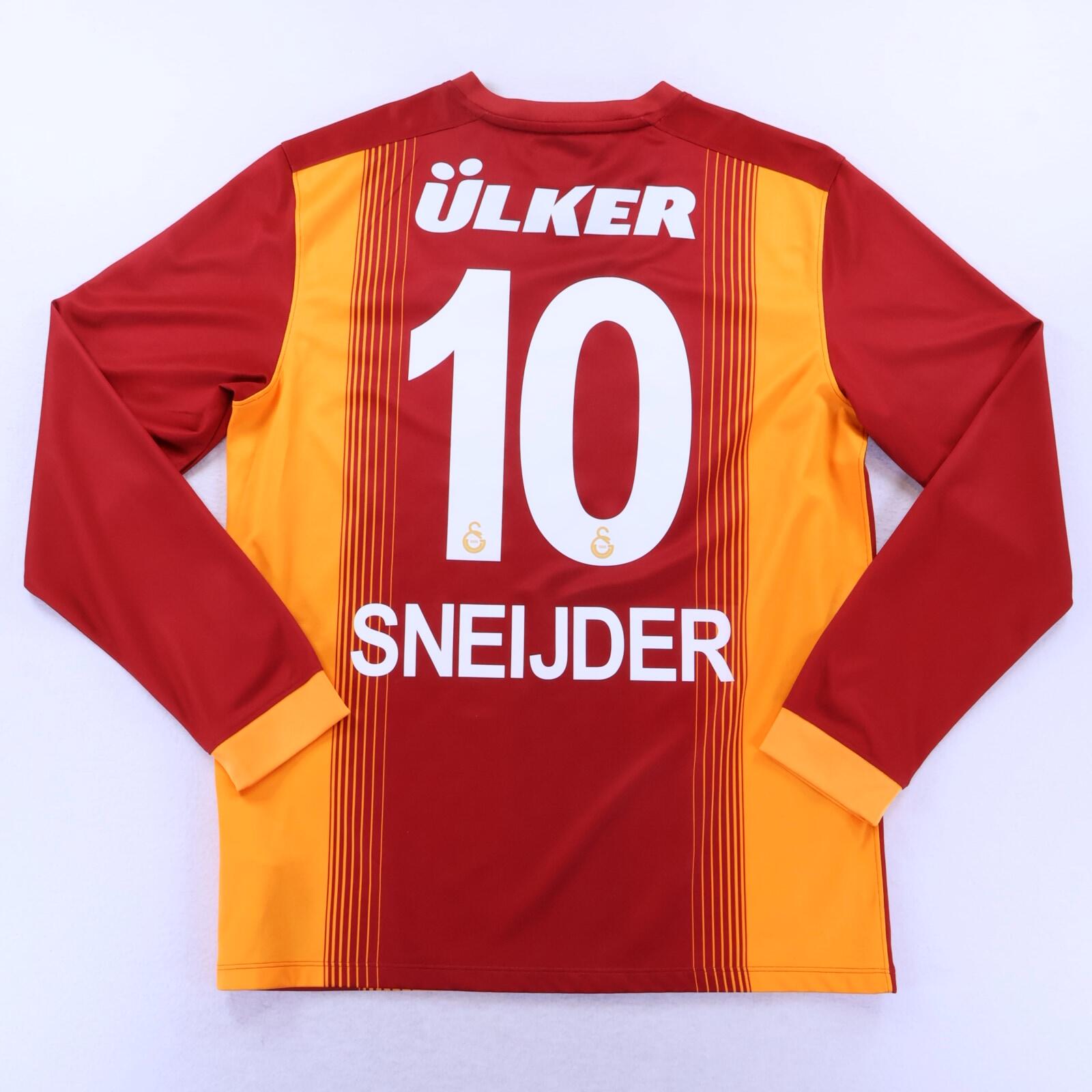 Galatasaray S.K Sneijder #10 2014/15 Home Shirt - Long Sleeve - L