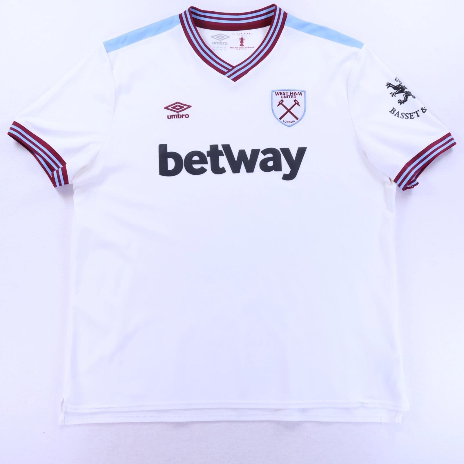 West Ham United 2019/20 Away Shirt - 3XL