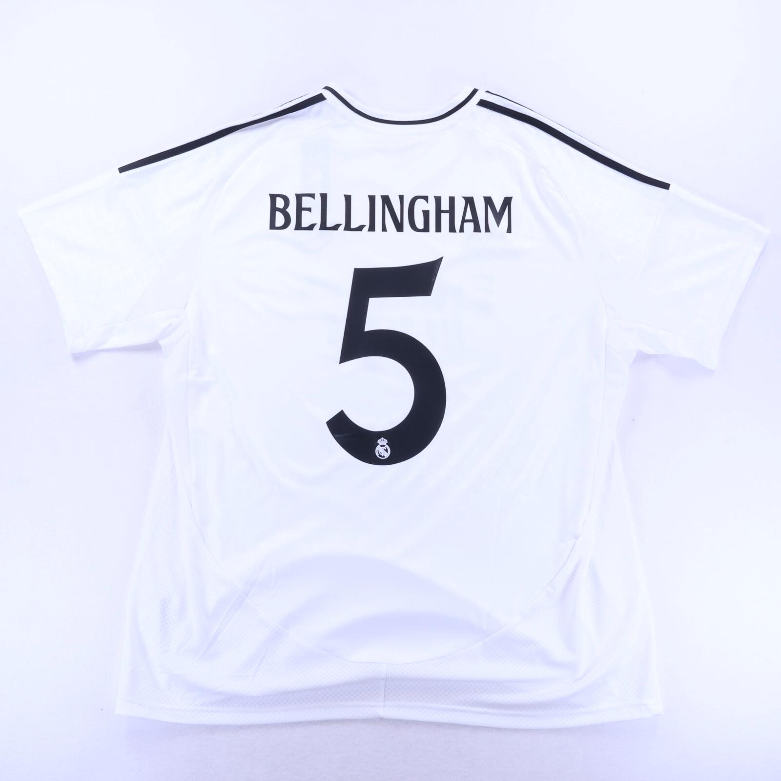 NWT* Real Madrid Bellingham #5 2024/25 Home Shirt - 2XL