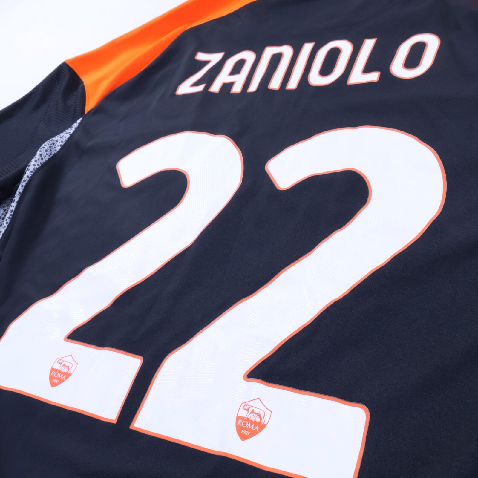 NWT* As Roma Zaniolo #22 2020/21 Third Shirt - XL