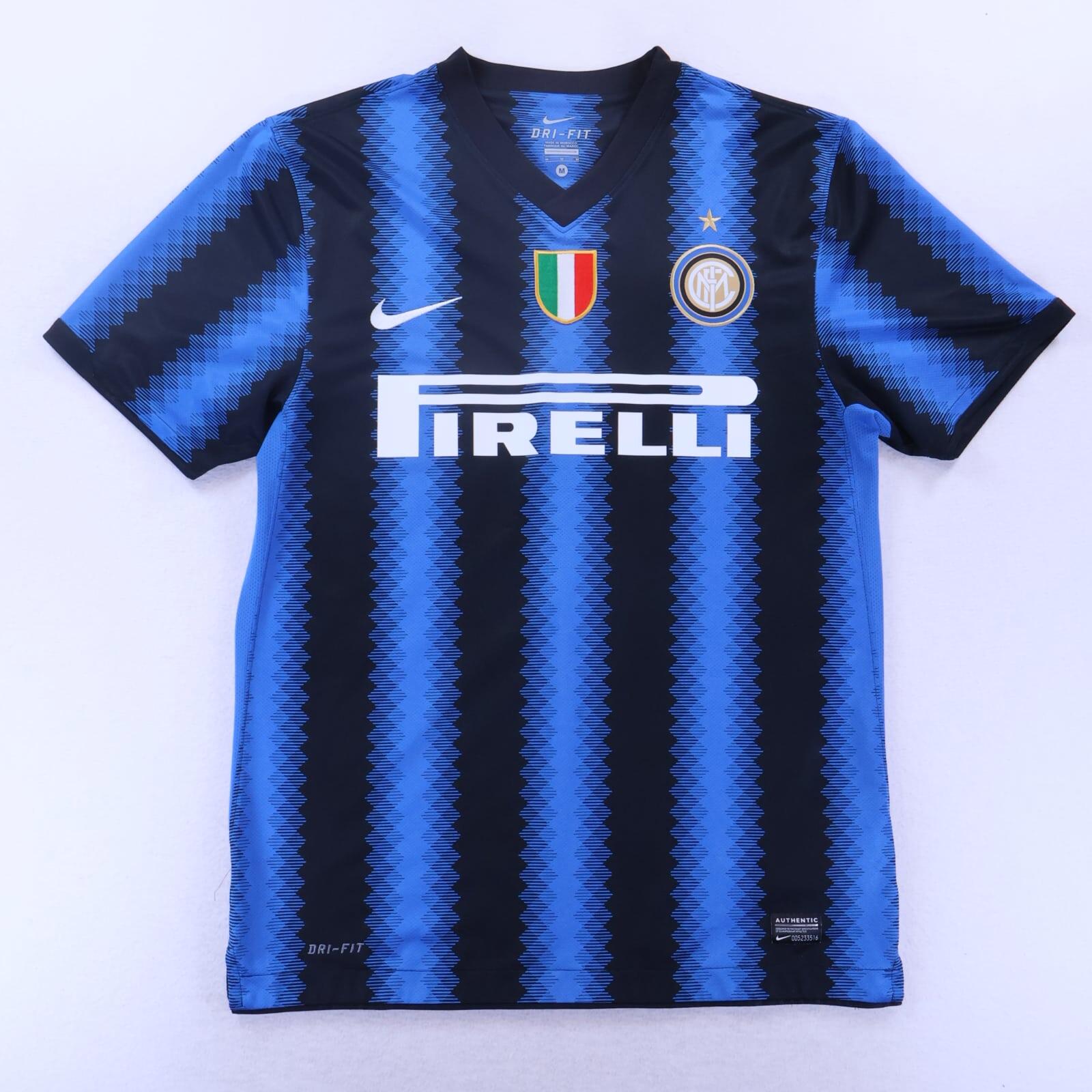 Inter Milan Sneijder #10 2010/11 Home Shirt - M