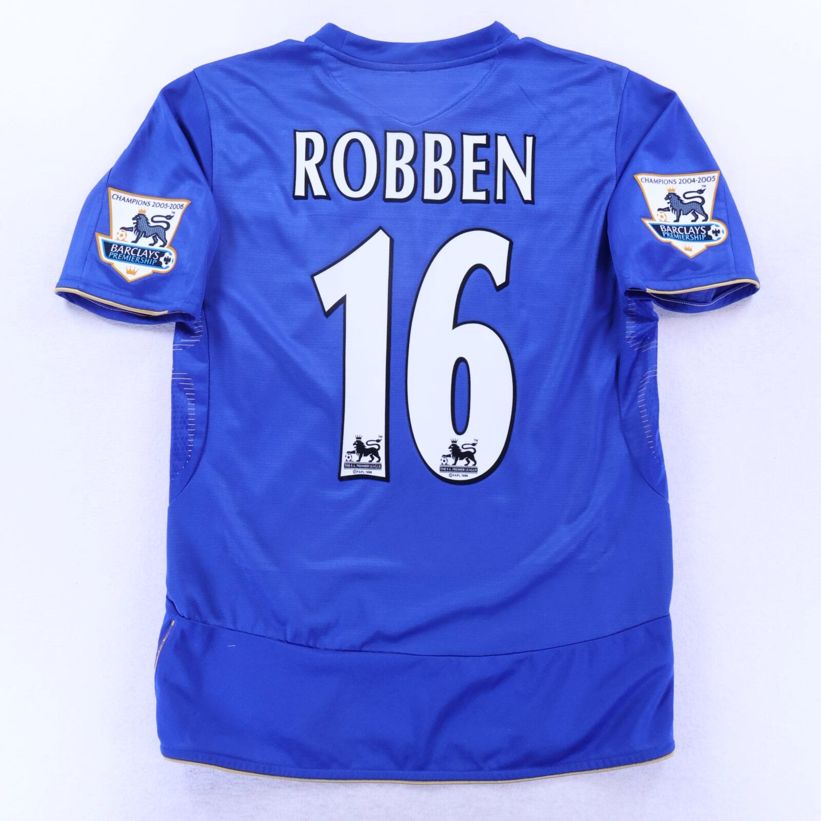 Chelsea FC Robben 16 シャツ MINT* Chelsea Robben #16 2005/06 Home Shirt - M