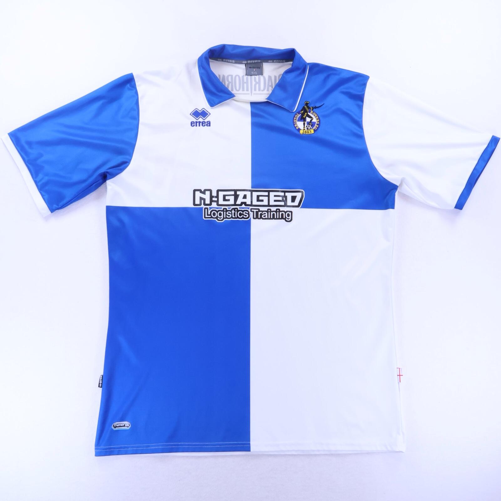 Bristol Rovers 2009/10 Home Shirt - 5XL
