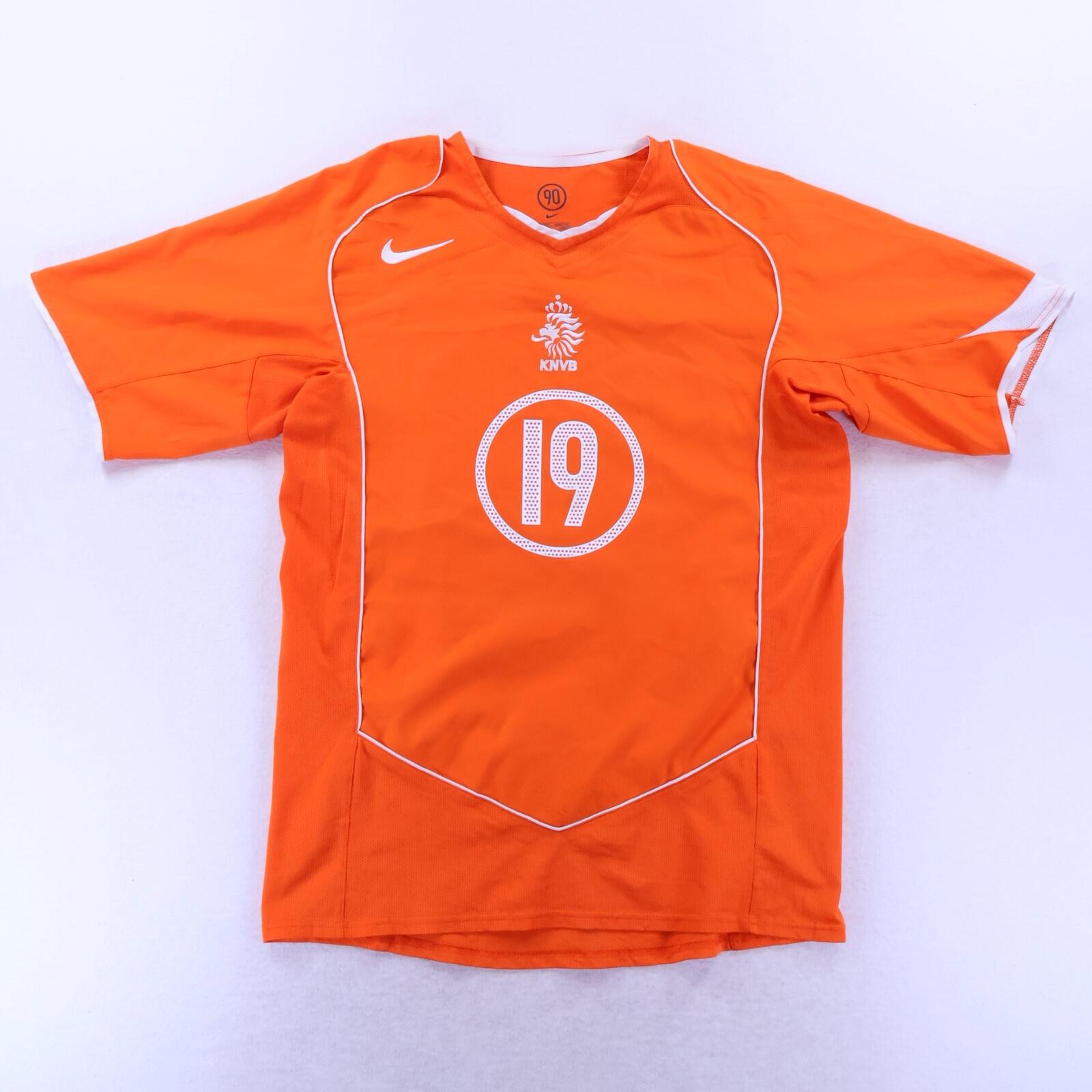 Netherlands Robben #19 2004/06 Home Shirt - M