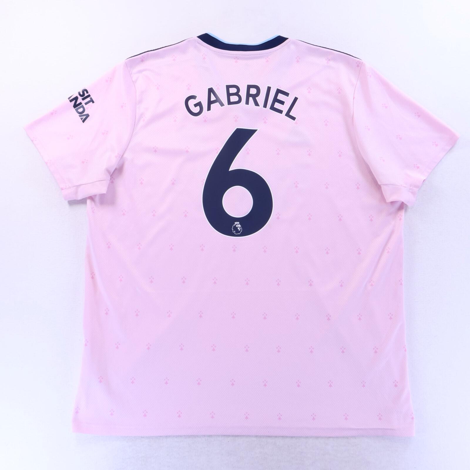 Arsenal Gabriel #6 2022/23 Third Shirt - 2XL