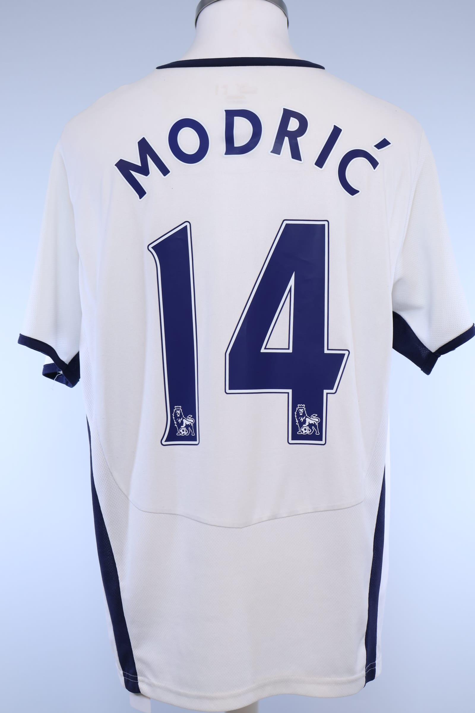 2008/09 - TOTTENHAM HOTSPUR - MODRIĆ - #14 - HOME SHIRT - XL