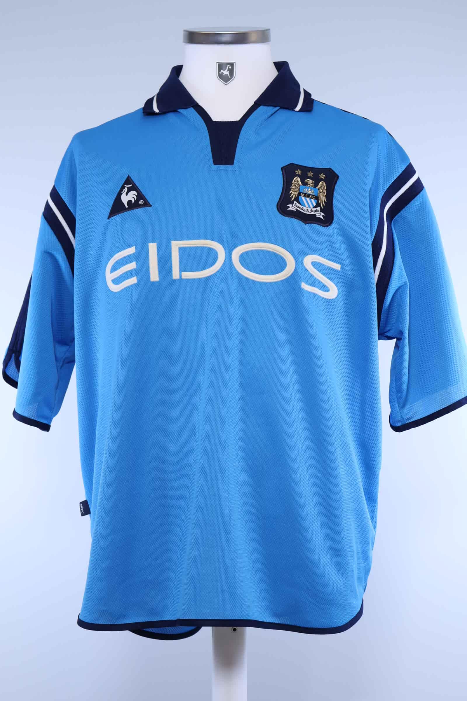 2001/02 - MANCHESTER CITY - HOME SHIRT - L