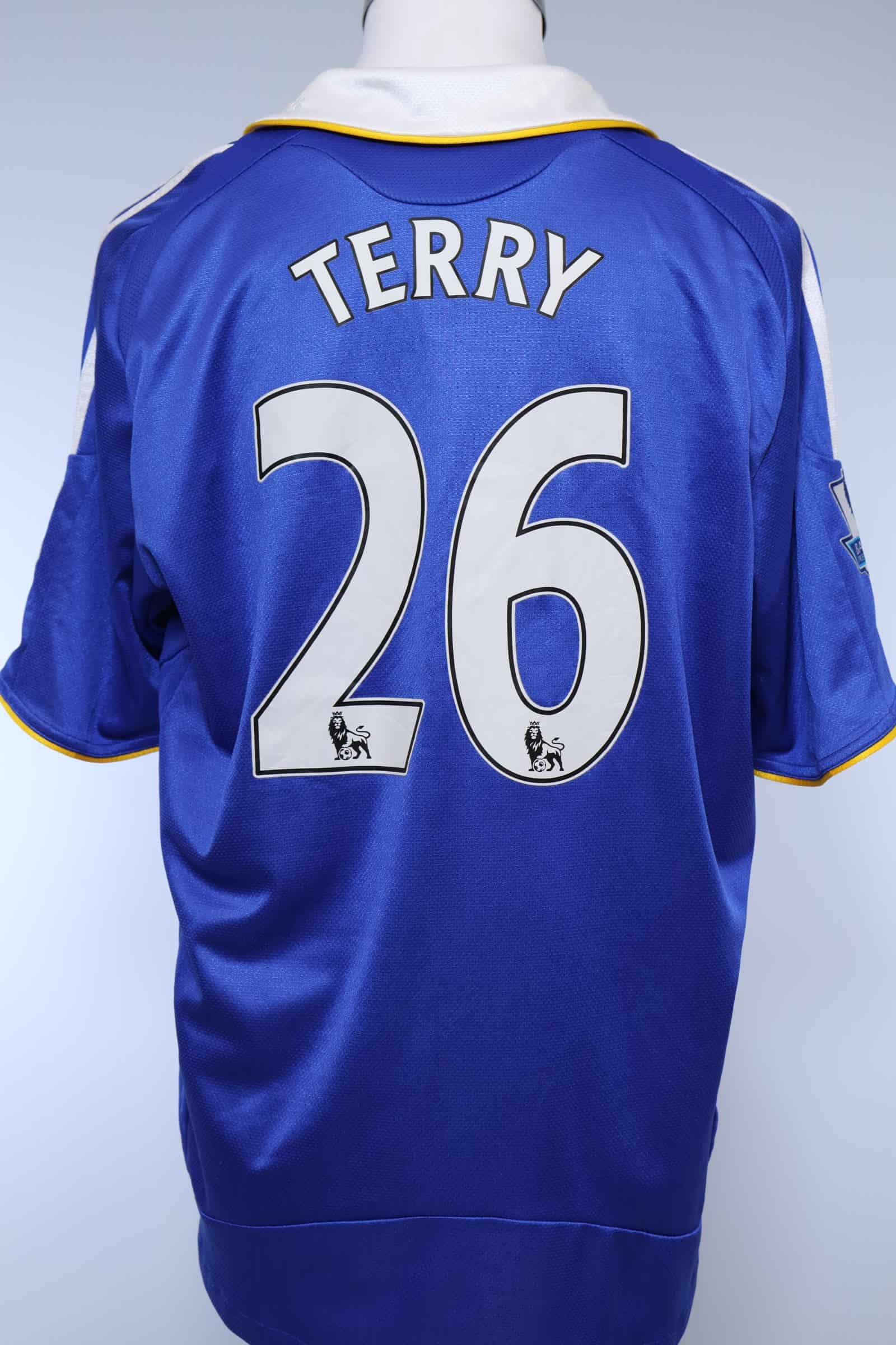 2008/09 - CHELSEA - TERRY - #26 - HOME SHIRT - L
