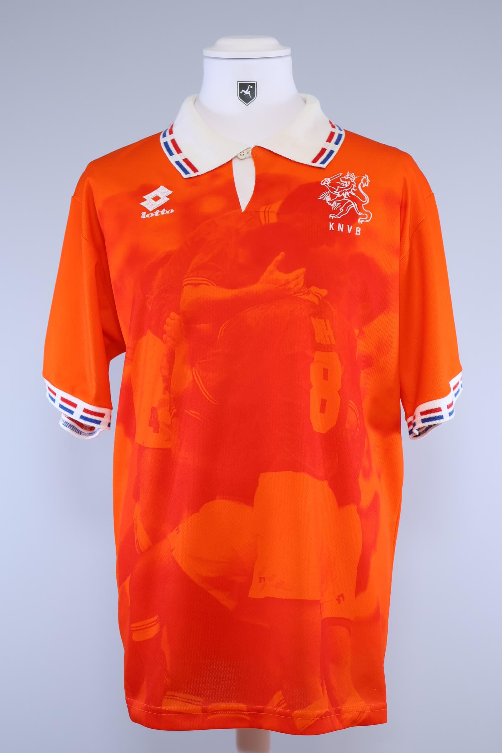 ウェア Netherlands 1996/97  Soccer Uniform 1996/97 - NETHERLANDS - HOME SHIRT - L