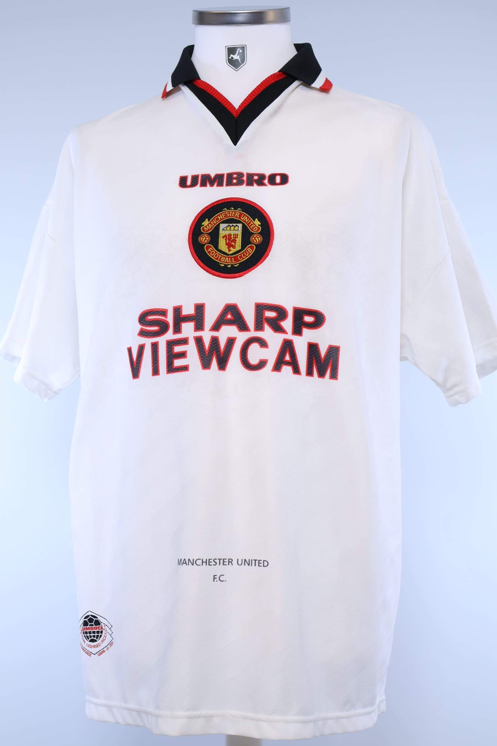1996/97 - MANCHESTER UNITED - CANTONA - #7 - AWAY SHIRT - L