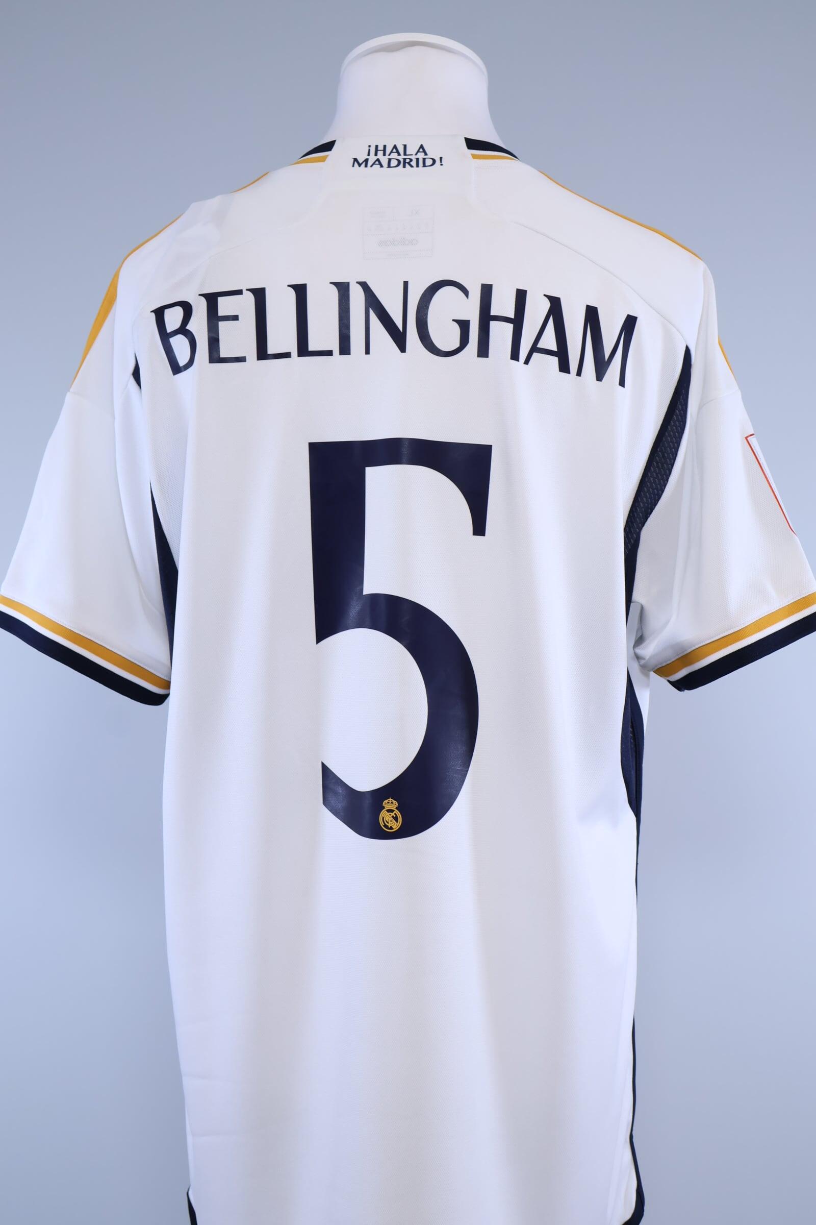 Real Madrid Bellingham 5 ユニフォーム XL 2023/24 - REAL MADRID - BELLINGHAM - #5 - HOME SHIRT - XL