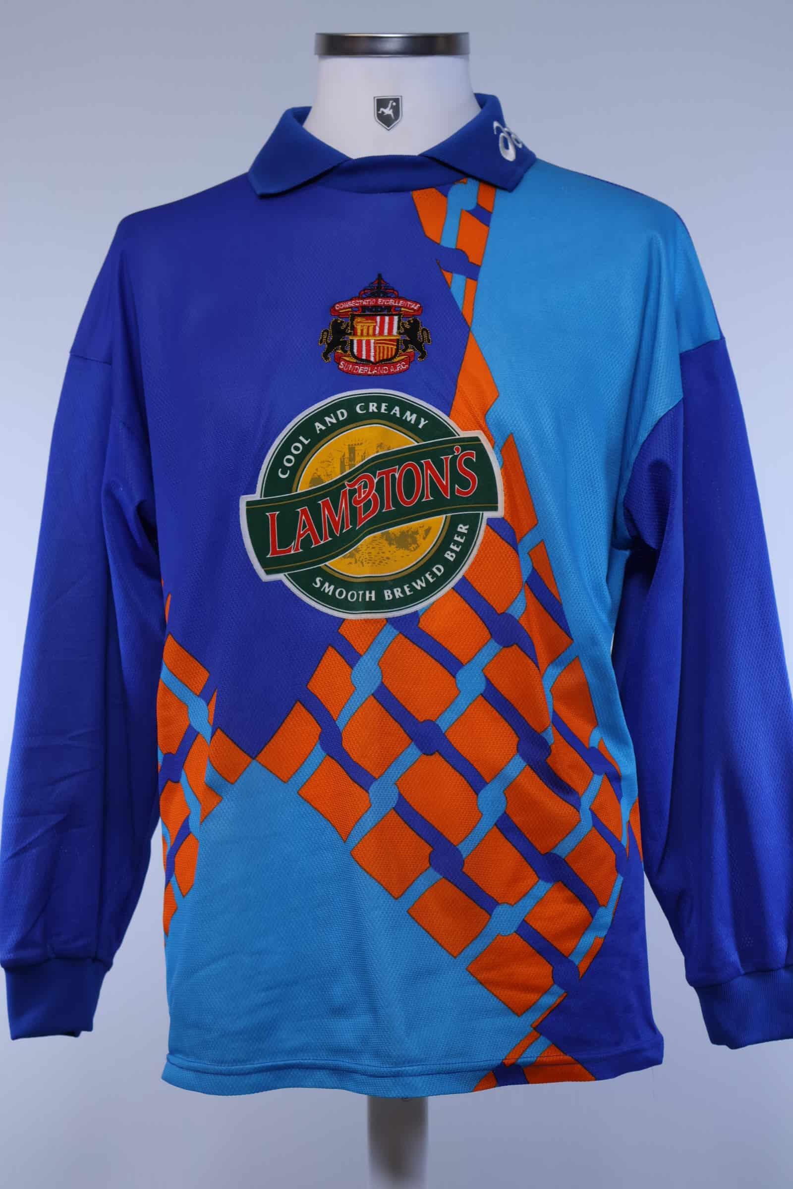 Nike Sunderland A.F.C. サッカーシャツ 長袖 1997/98 - SUNDERLAND A.F.C - GOALKEEPER SHIRT - M