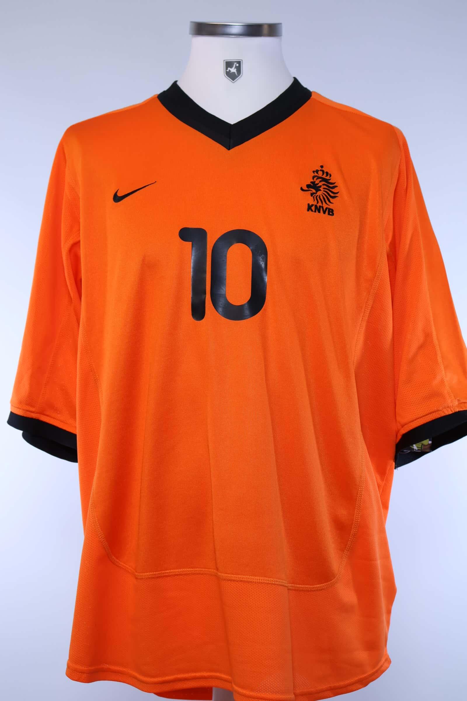 2000/02 - NETHERLANDS - BERGKAMP - #10 - HOME SHIRT - XL