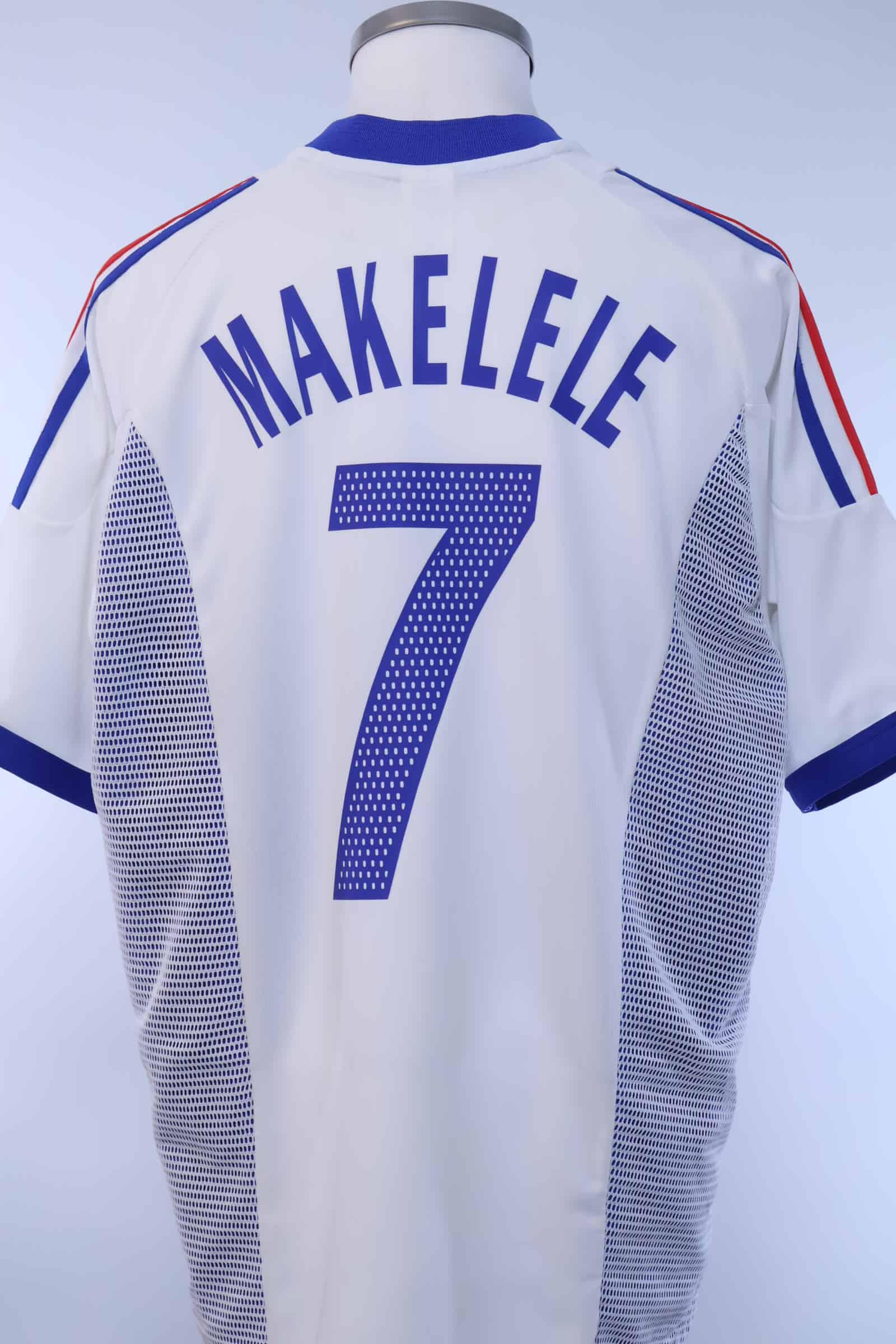 2002/04 - FRANCE - MAKELELE - #7 - AWAY SHIRT - L