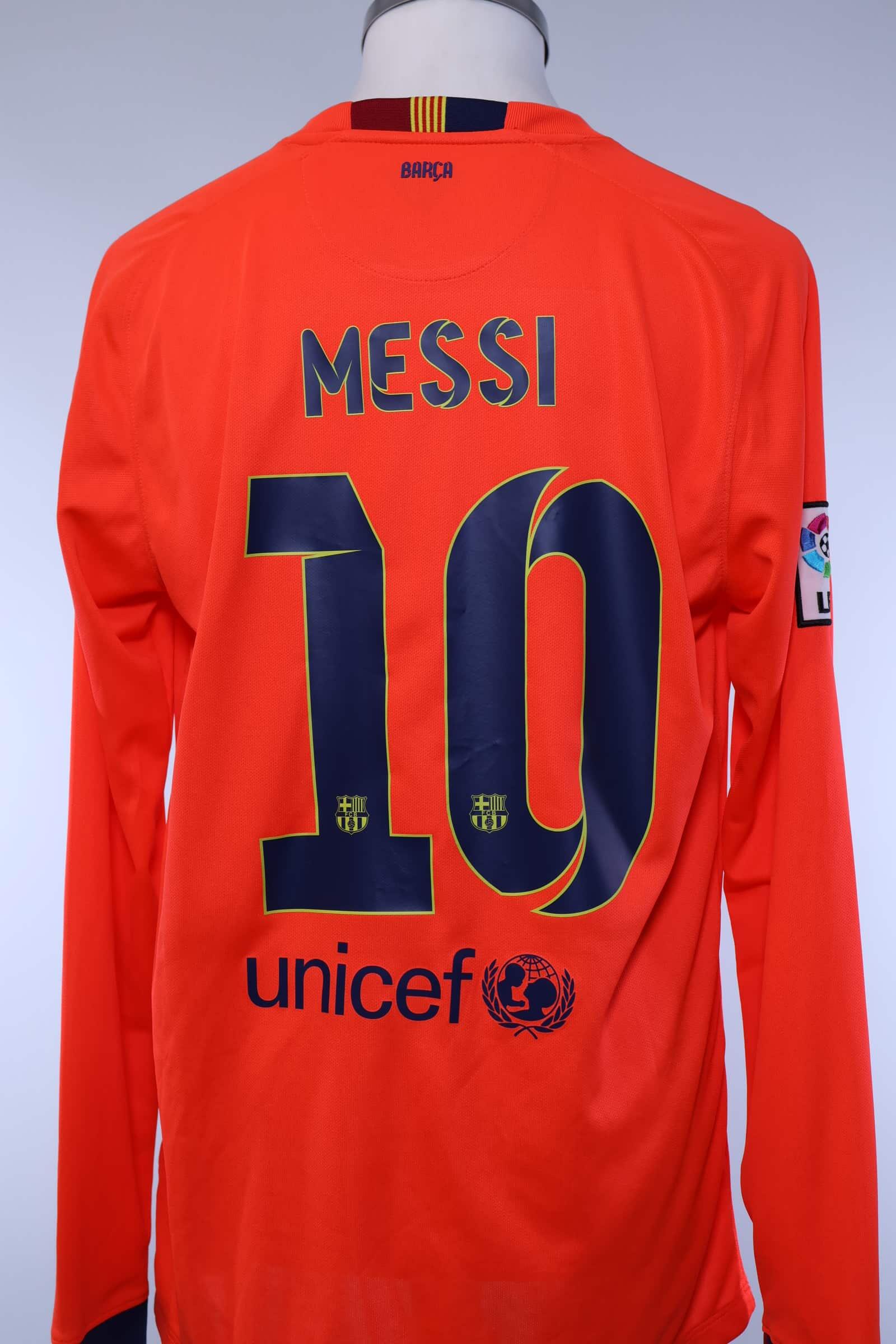 2014/15 - FC BARCELONA - MESSI - #10 - AWAY SHIRT - L