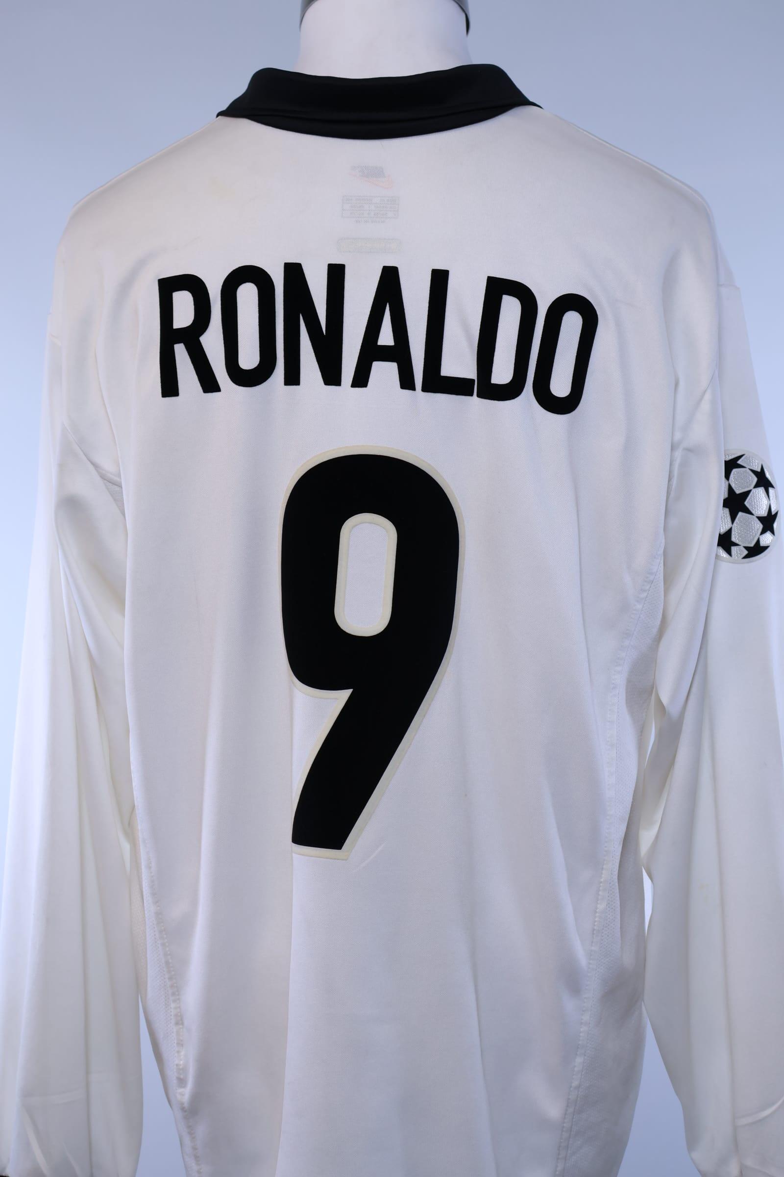 1998/99 - INTER MILAN - RONALDO - #9 - AWAY SHIRT - PLAYER ISSUE - XL
