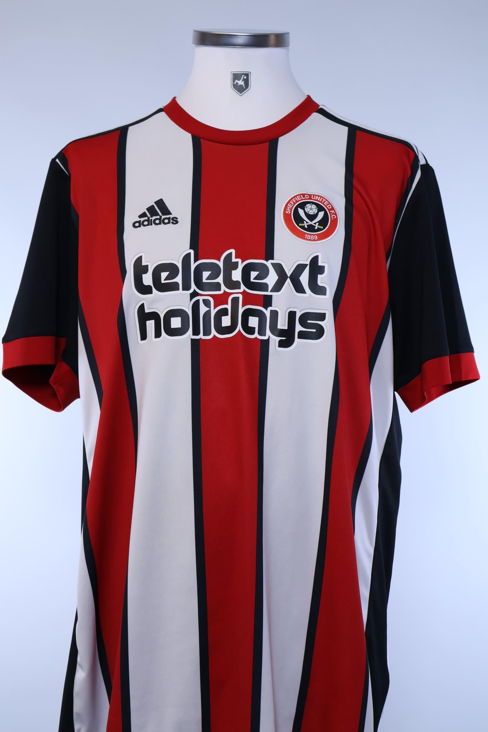 2017/18 - SHEFFIELD UNITED F.C - HOME SHIRT - XL