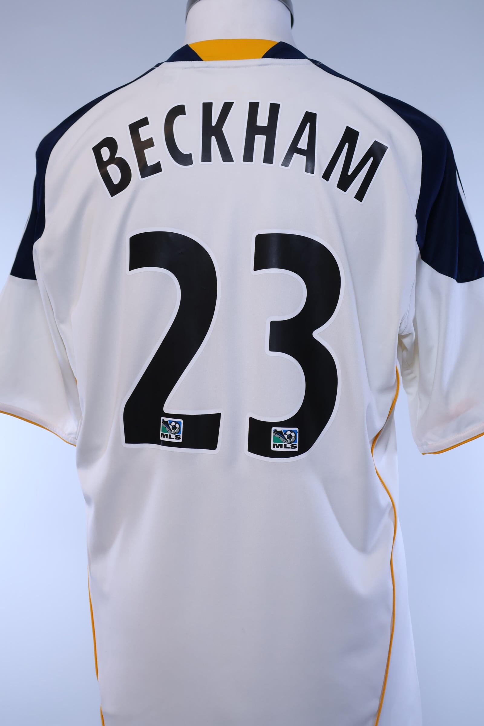 2008/10 - LA GALAXY - BECKHAM - #23 - HOME SHIRT - L