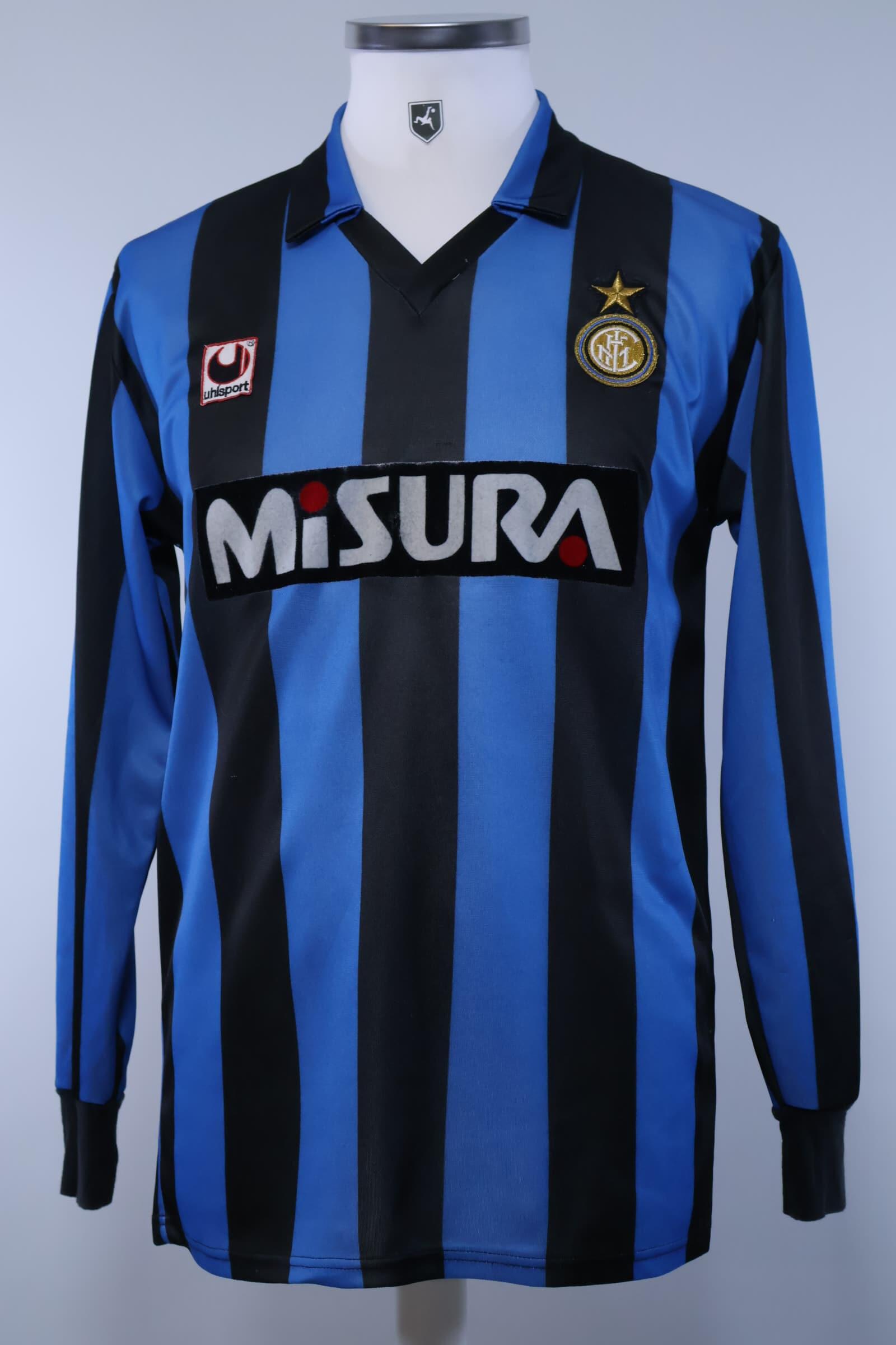 1990/91 - INTER MILAN - HOME SHIRT - M