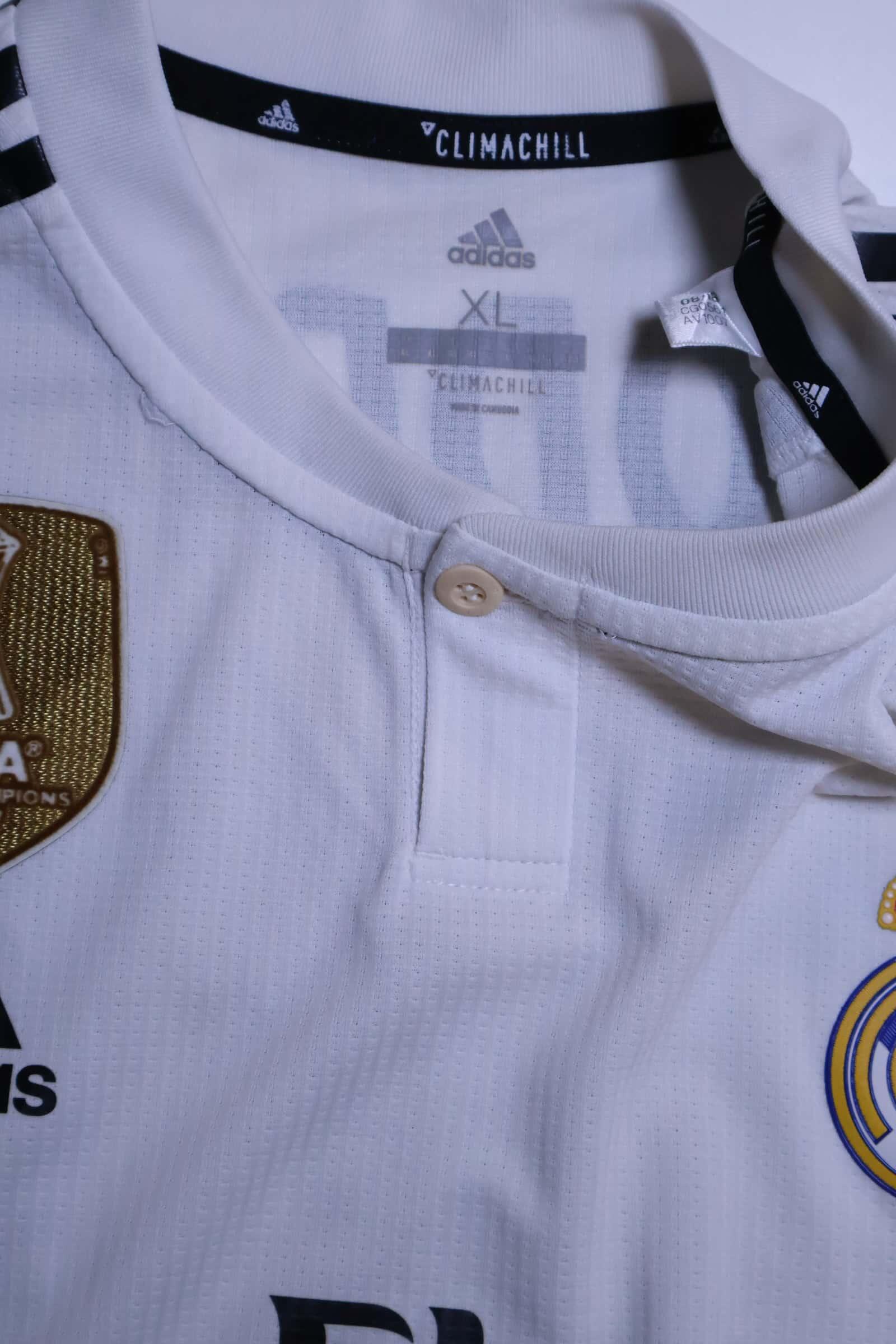 2018/19 - REAL MADRID - MODRIĆ - #10 - HOME SHIRT - PLAYER ISSUE - XL