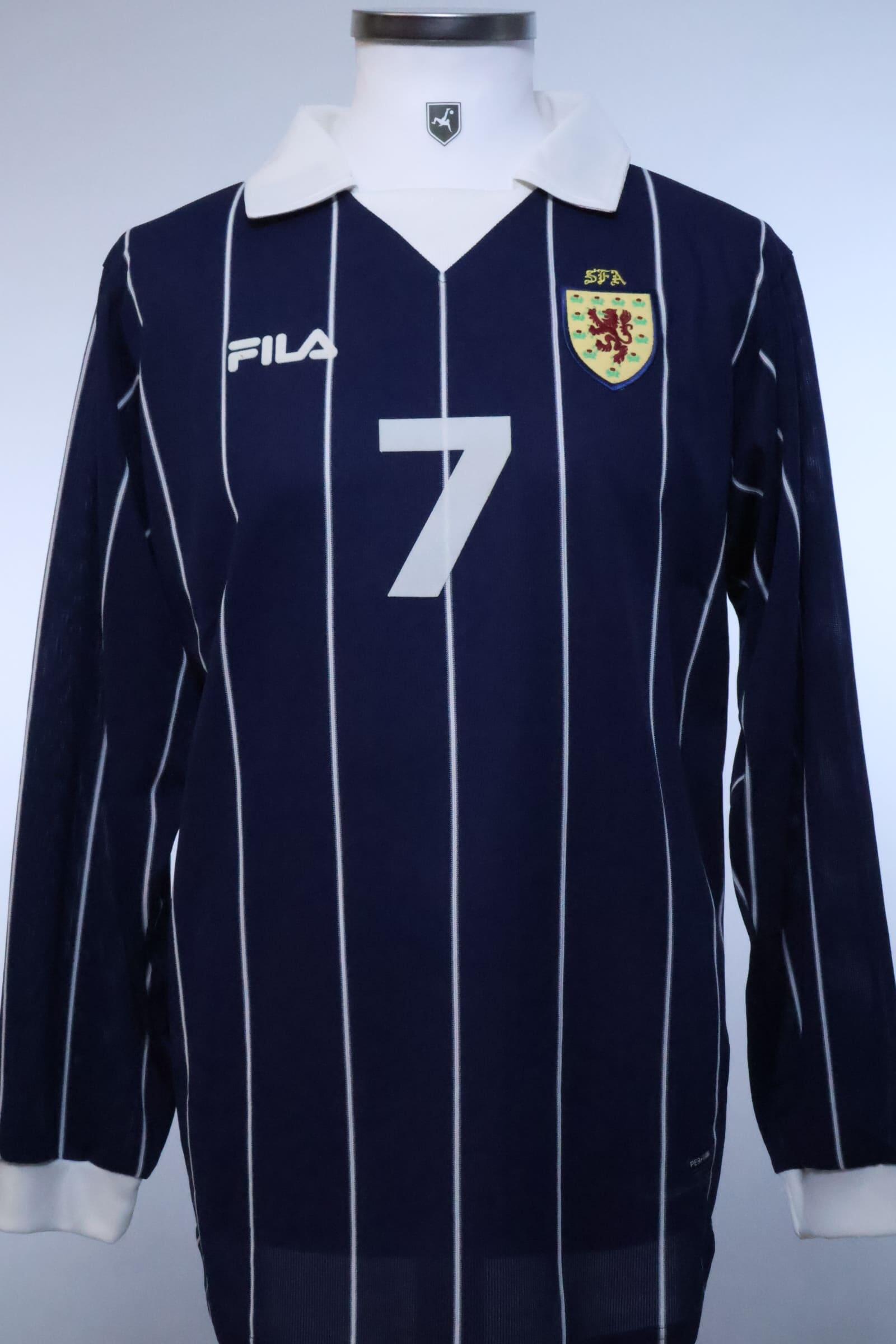 Scotland 2002/03 Dalglish #7 Home Shirt - M