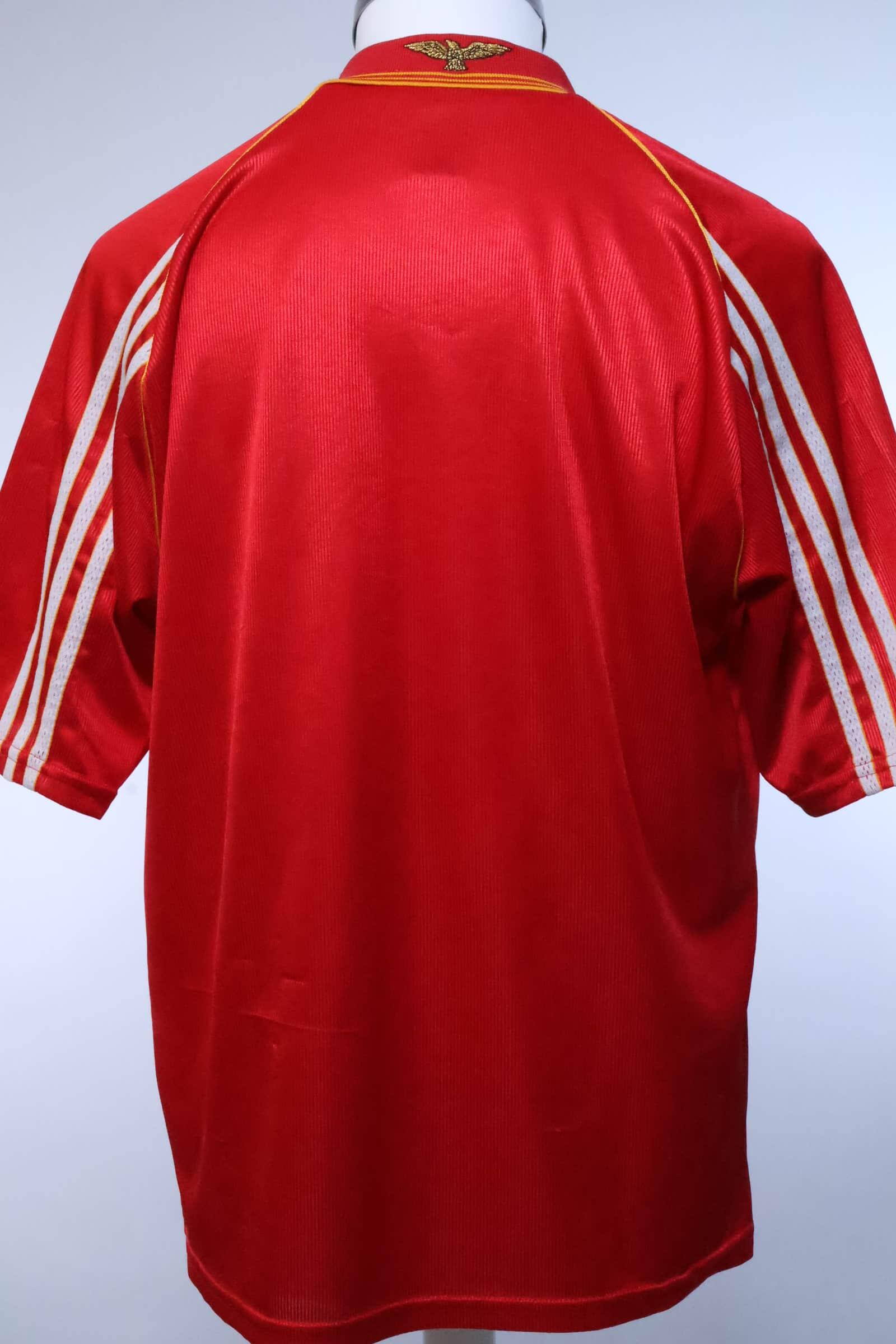 Benfica 1998/99 Home Shirt - M