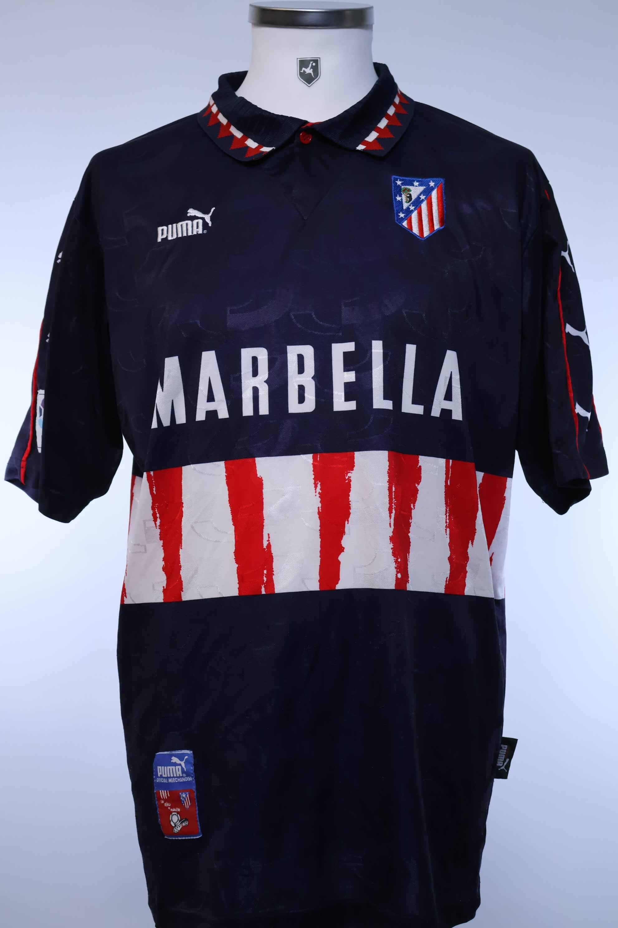 Atlético De Madrid 1997/98 Away Shirt - L- FRONT